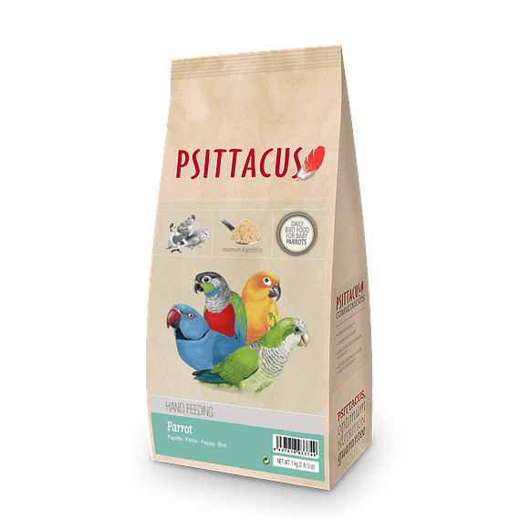 PSITTACUS PAPILLA PARROT HAND FEEDING 1KG