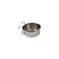 PLATO ACERO INOX. PARA AVES 560 ml