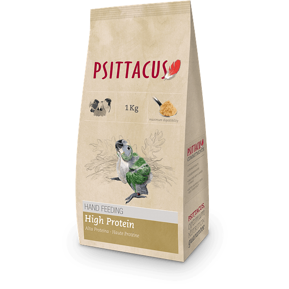 PSITTACUS PAPILLA ALTA PROTEÍNA 1KG