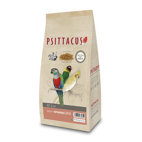 PSITTACUS WET & DRY MICROESPHERES 20/10 800GR
