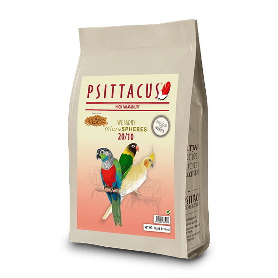 PSITTACUS WET & DRY MICROESPHERES 20/10 3KG