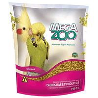 MEGAZOO NINFAS Y PERIQUITOS 900gr