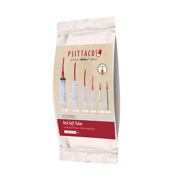 PSITTACUS SONDA ALIMENTACION BLANDA LARGA 10 ML (Jeringa de alimentación con sonda)