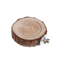 PERCHA DE MADERA TIPO PEDESTAL