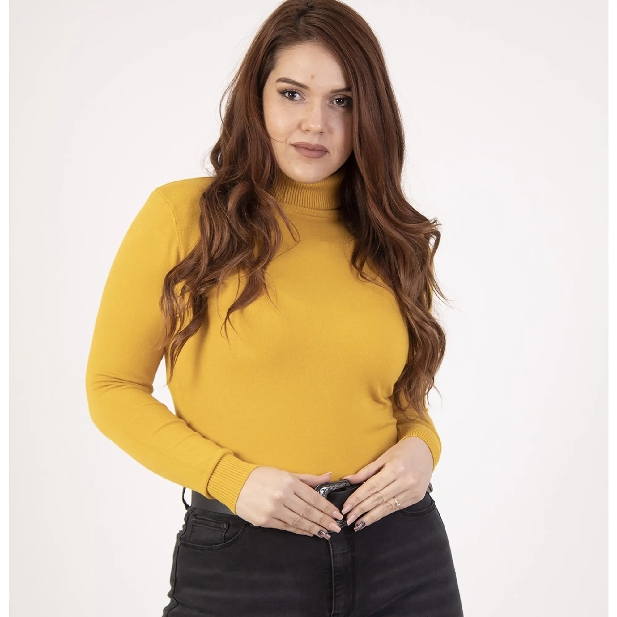 Sweater Básico mujer colores diseño Martina 1