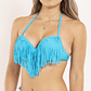 Top Bikini flecos colores - Miniatura 1