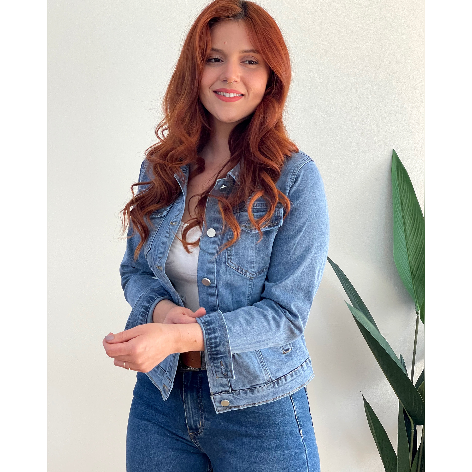 Chaqueta Jeans elasticada Destroyer  1