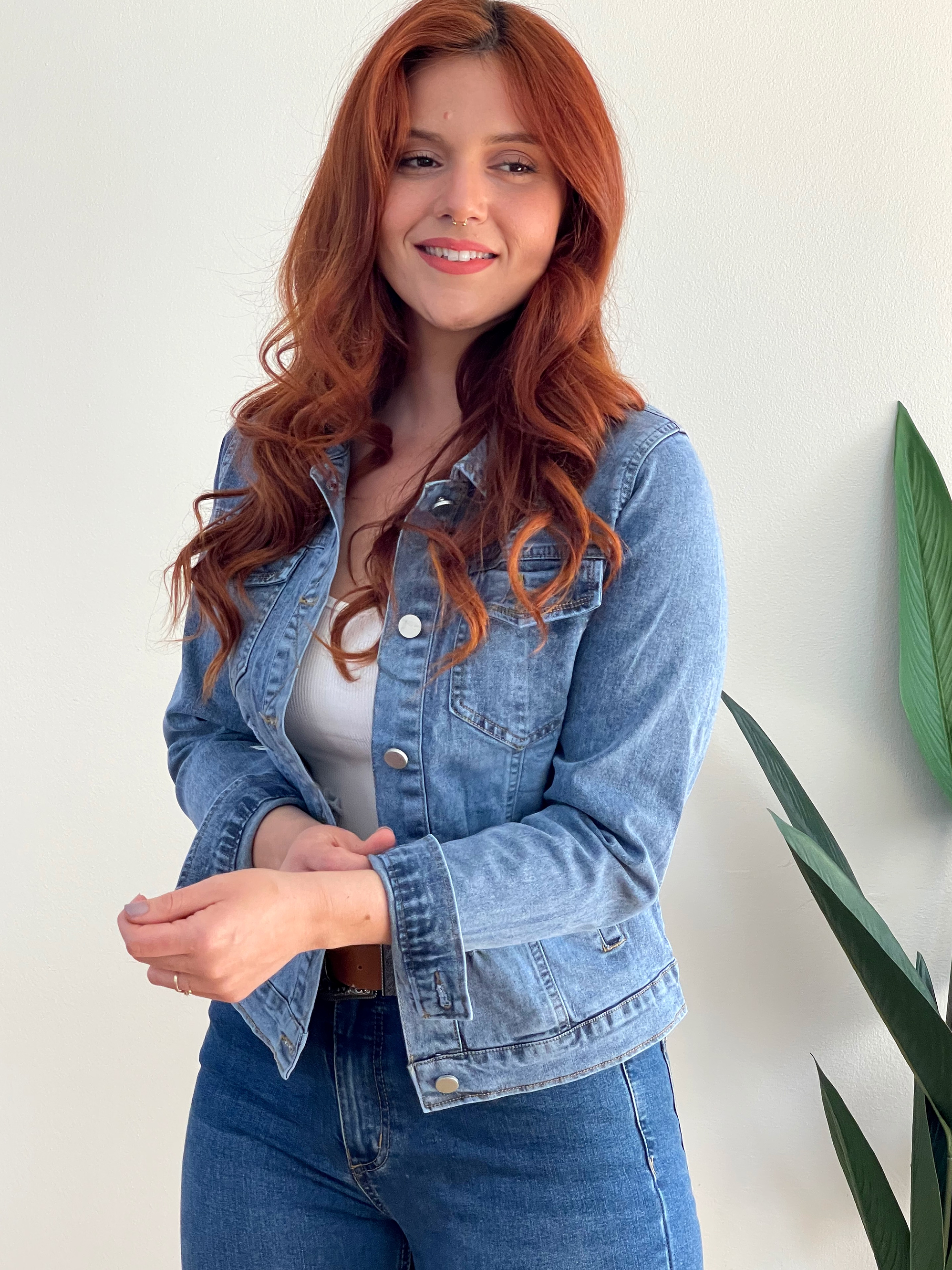 Chaqueta Jeans elasticada Destroyer  1