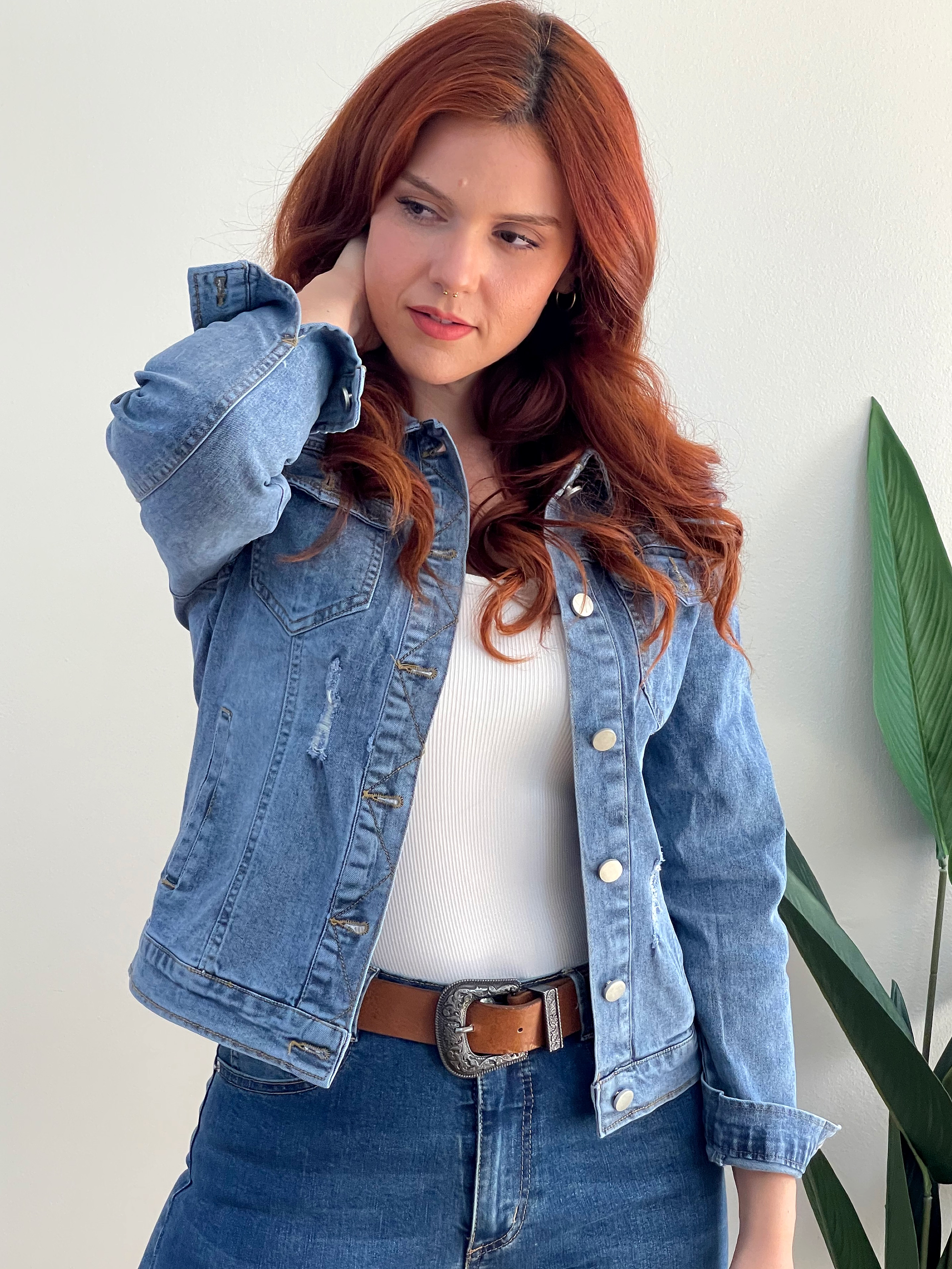 Chaqueta Jeans elasticada Destroyer  3