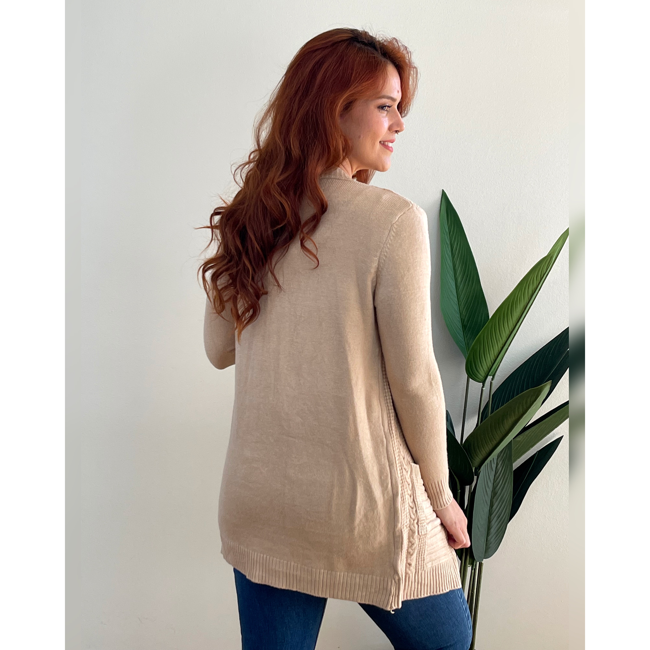 Tapado Cárdigan Lina colores spandex 4