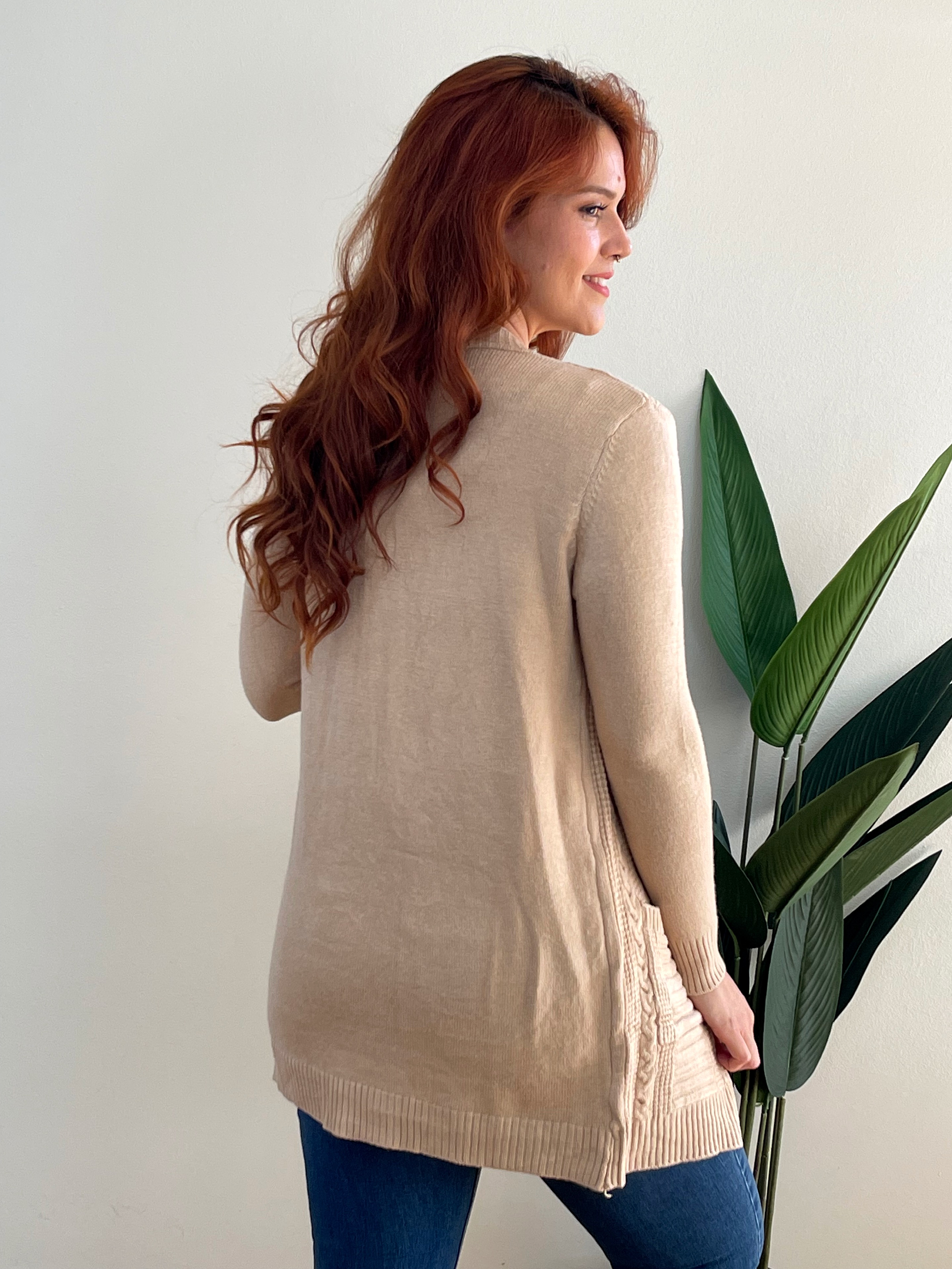 Tapado Cárdigan Lina colores spandex 4