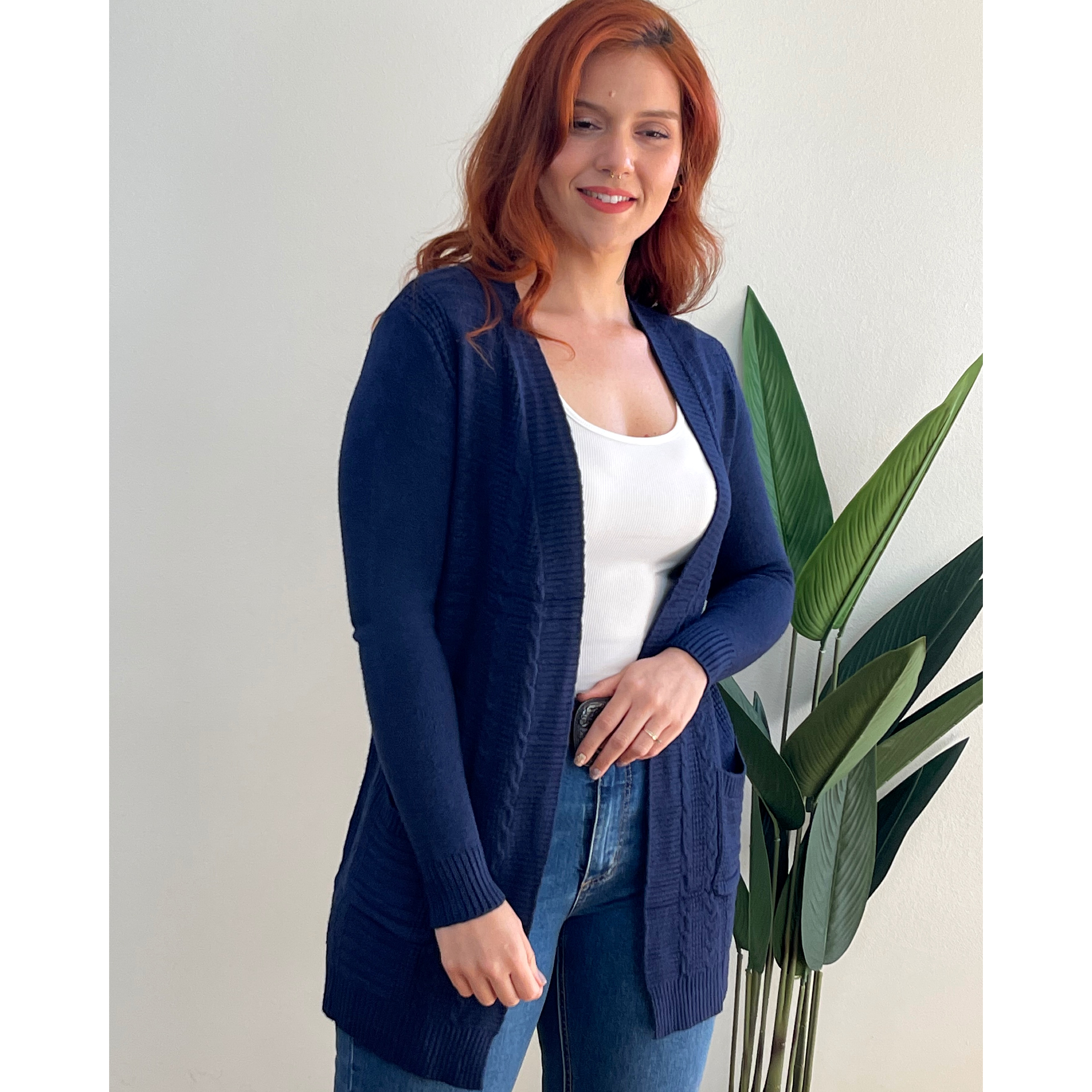 Tapado Cárdigan Lina colores spandex 8