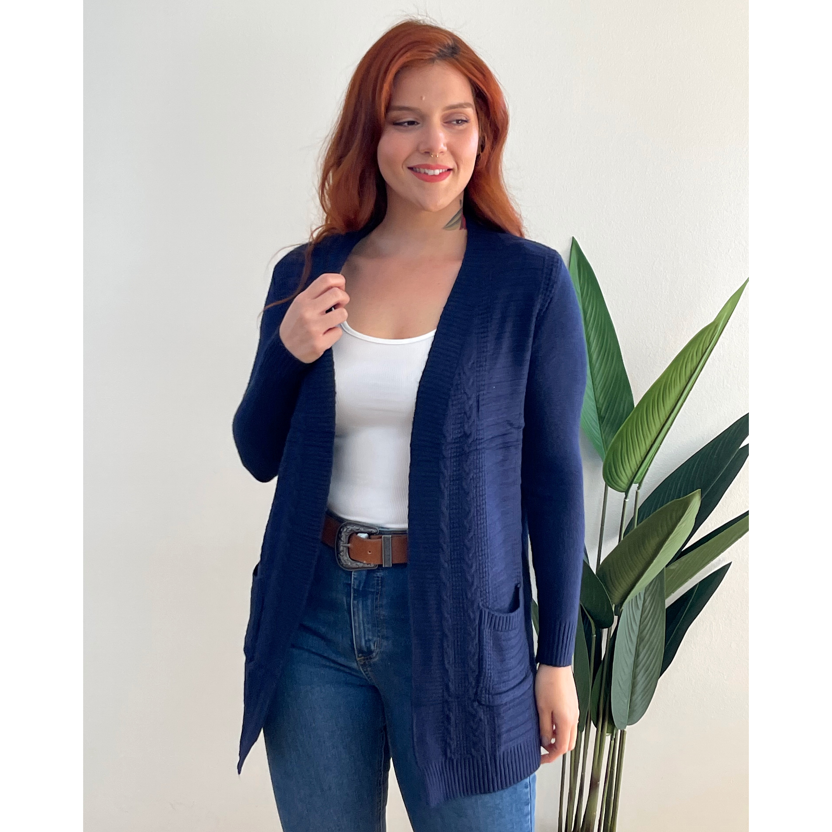 Tapado Cárdigan Lina colores spandex 9