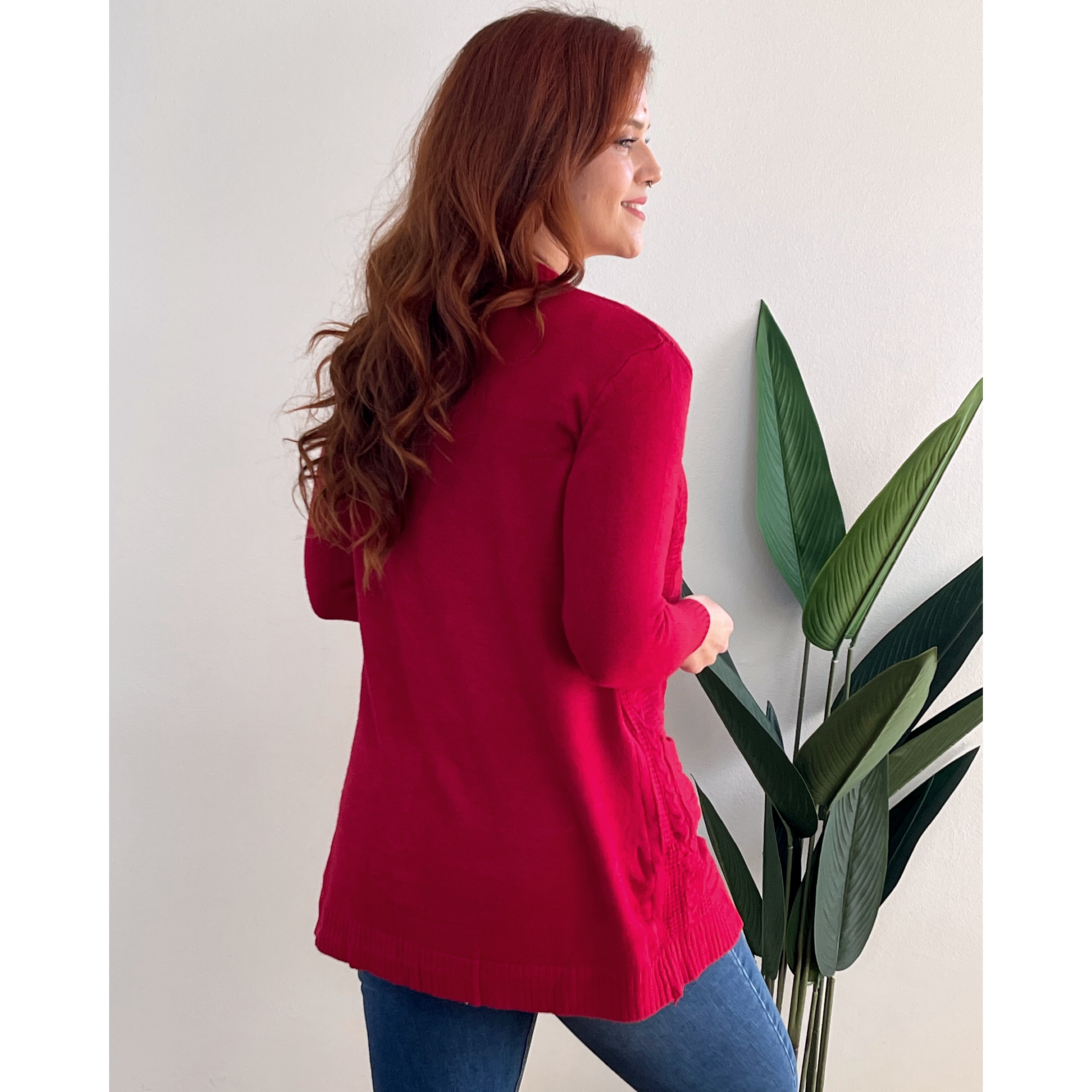 Tapado Cárdigan Lina colores spandex 10