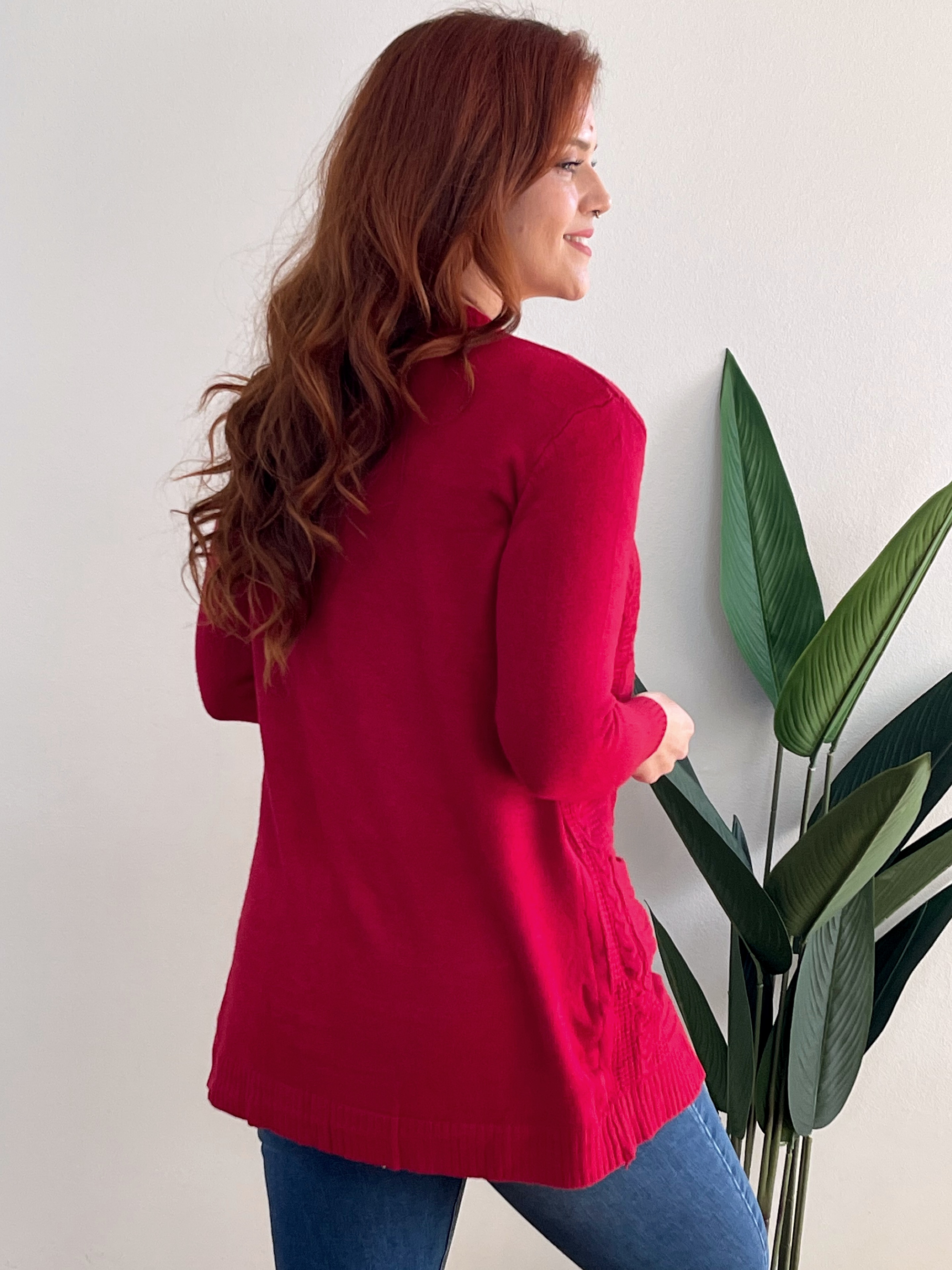 Tapado Cárdigan Lina colores spandex 10