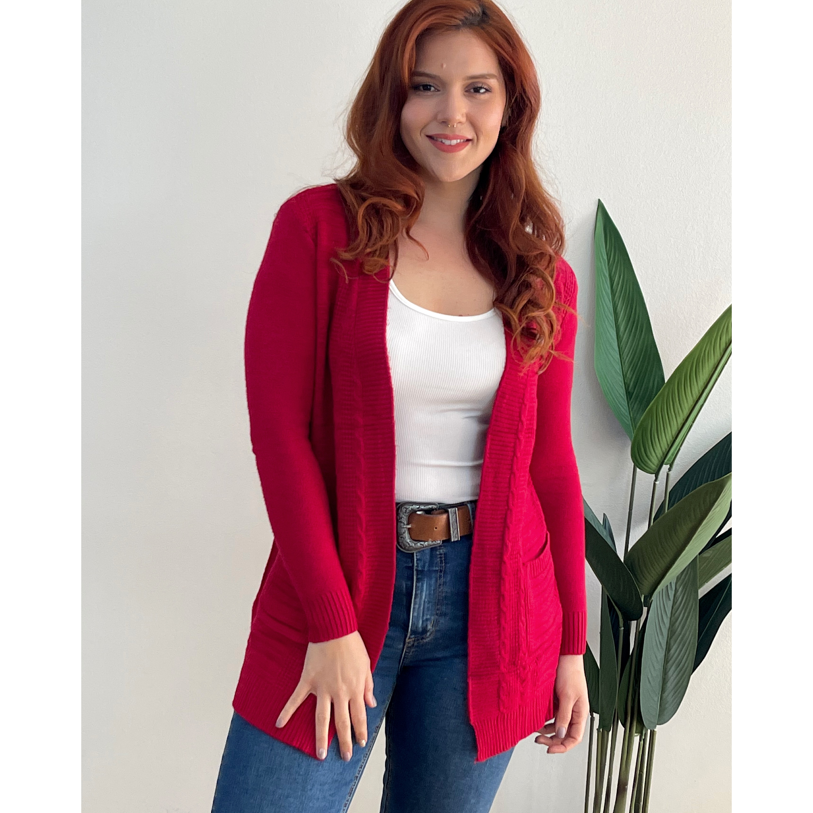 Tapado Cárdigan Lina colores spandex 12