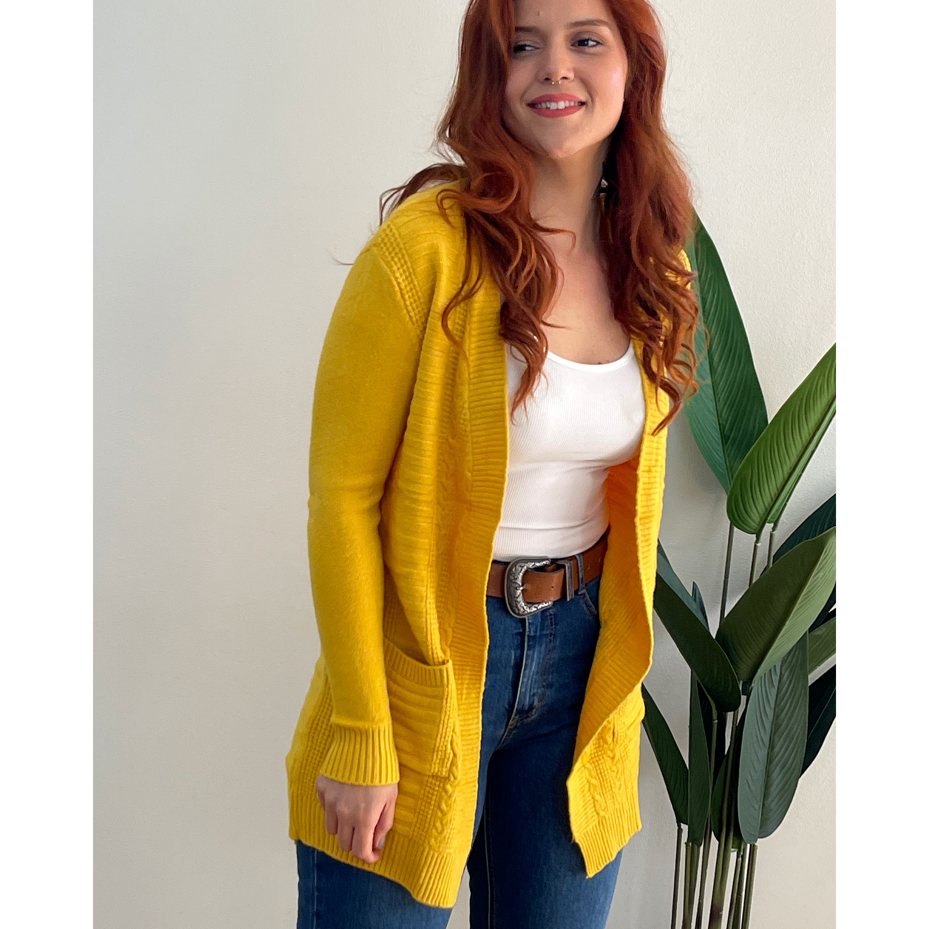 Tapado Cárdigan Lina colores spandex 15