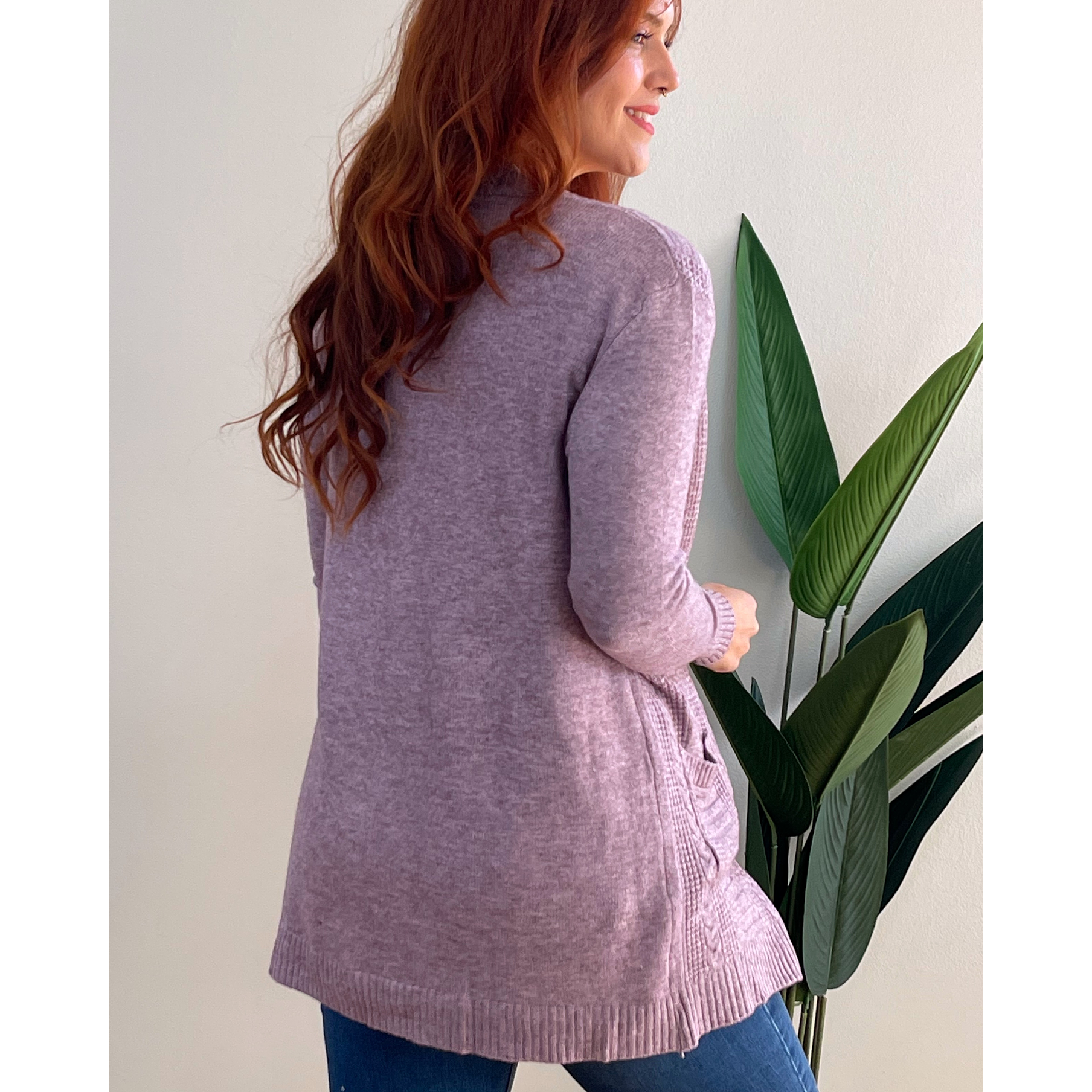 Tapado Cárdigan Lina colores spandex 16