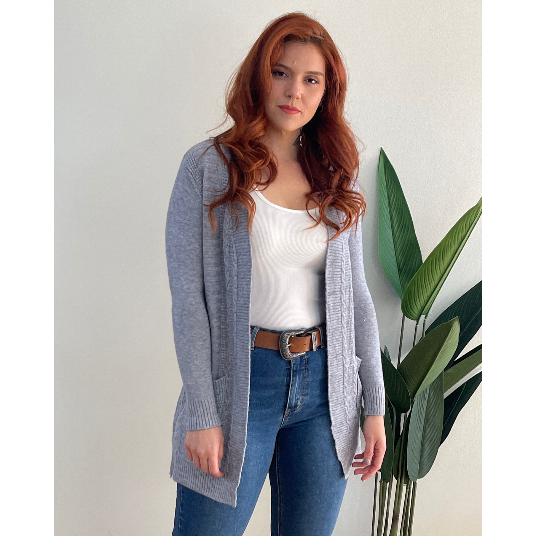 Tapado Cárdigan Lina colores spandex 21