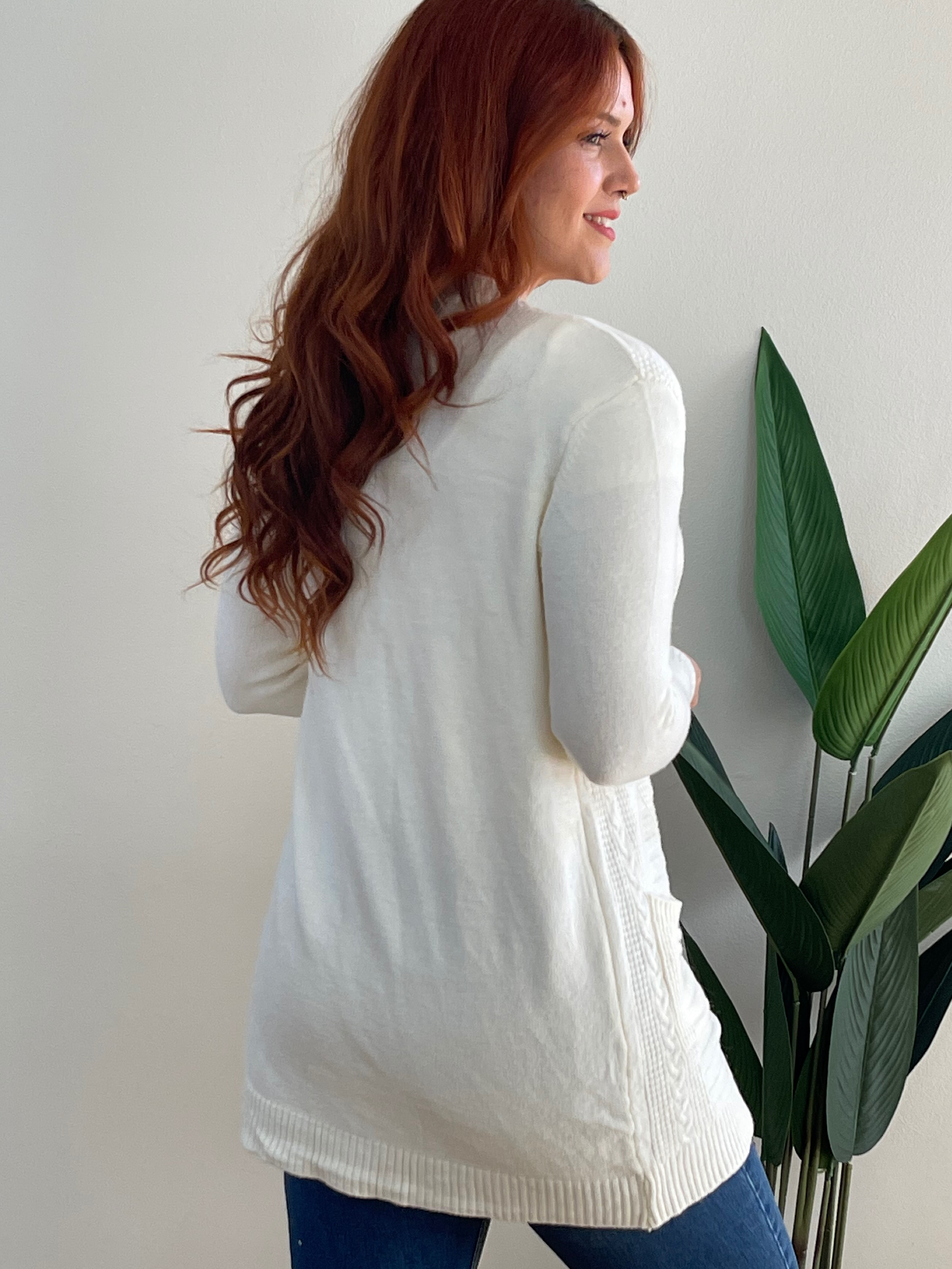 Tapado Cárdigan Lina colores spandex 22