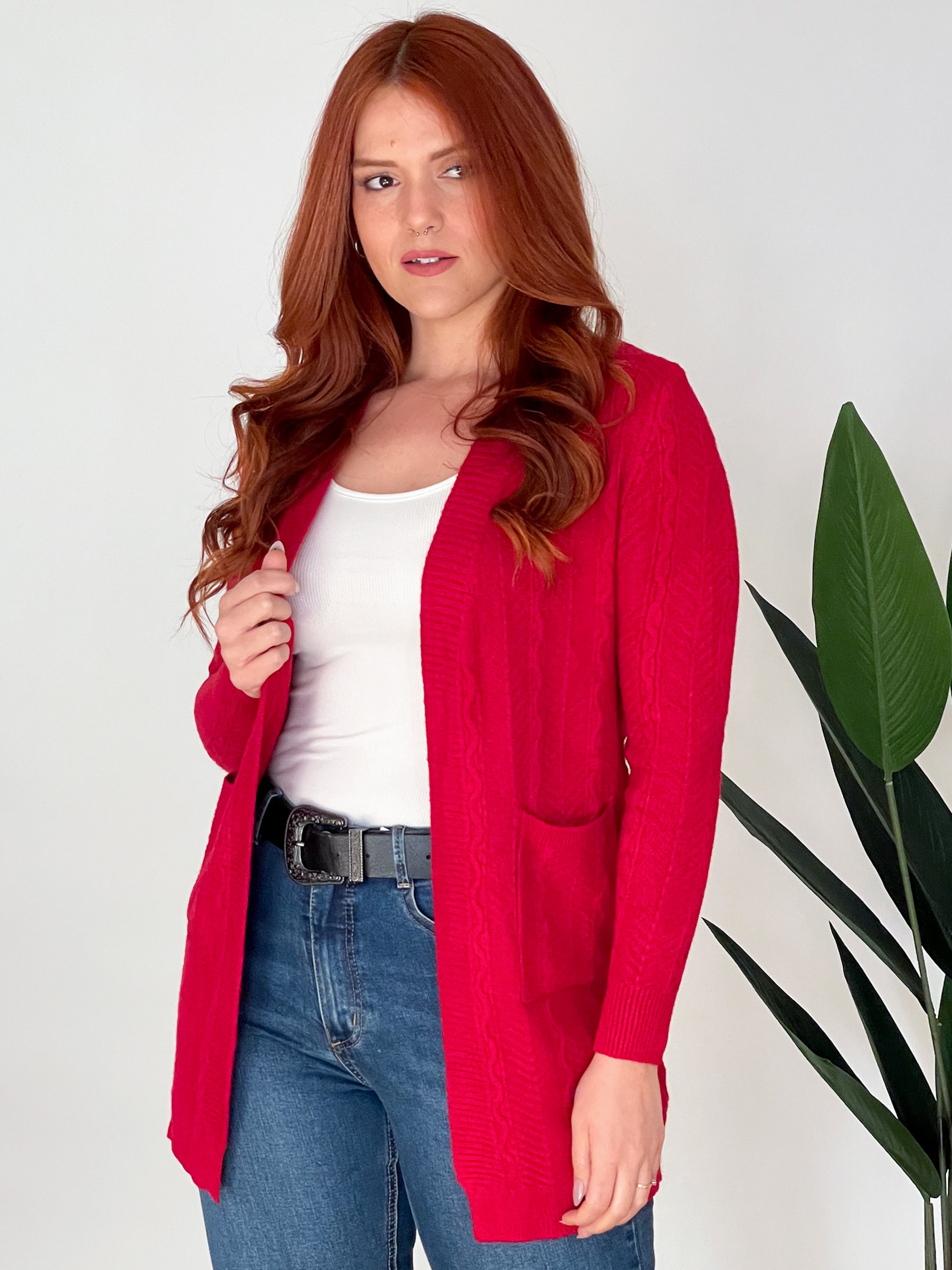 Cárdigan spandex mujer texturas diseño Ada 3