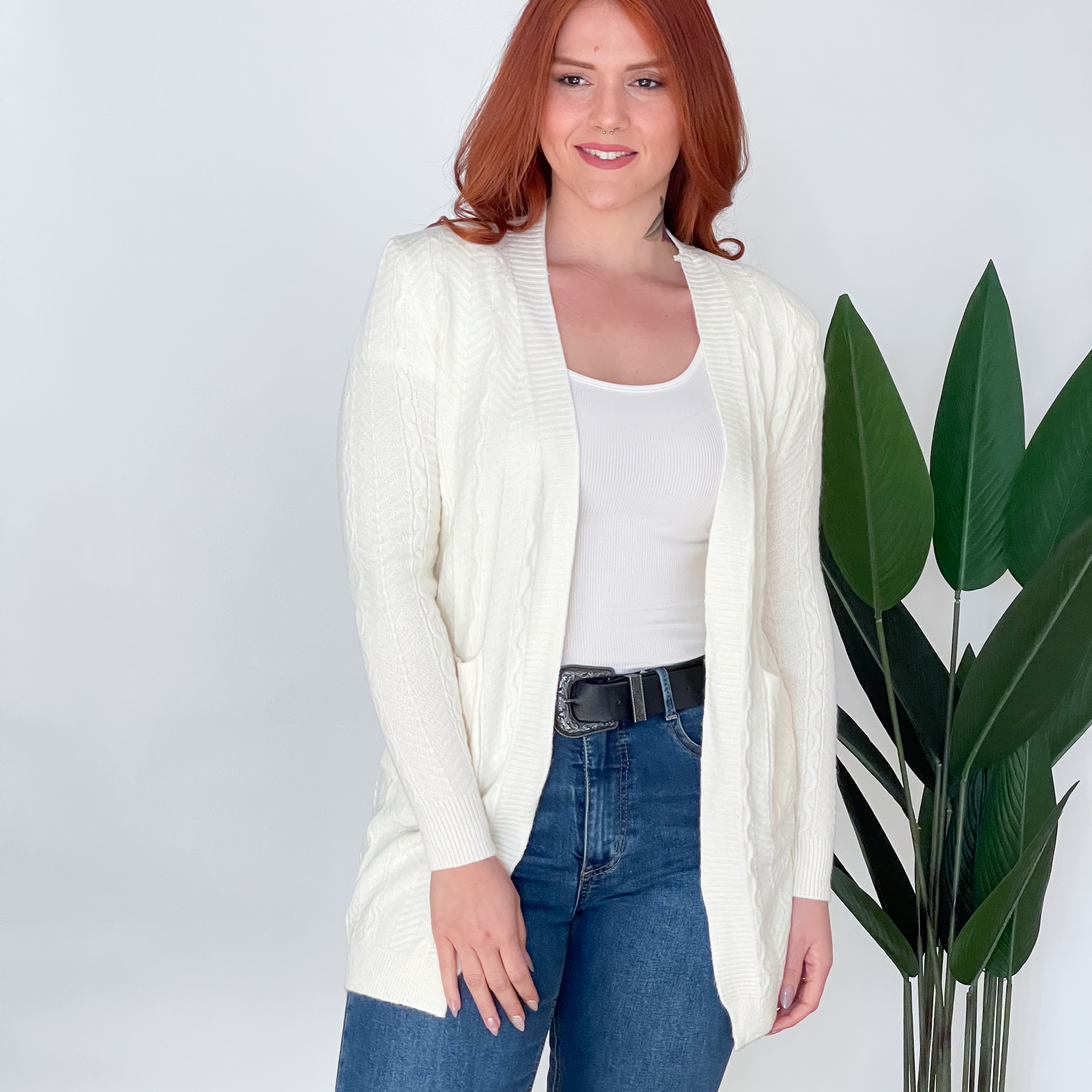 Cárdigan spandex mujer texturas diseño Ada 6