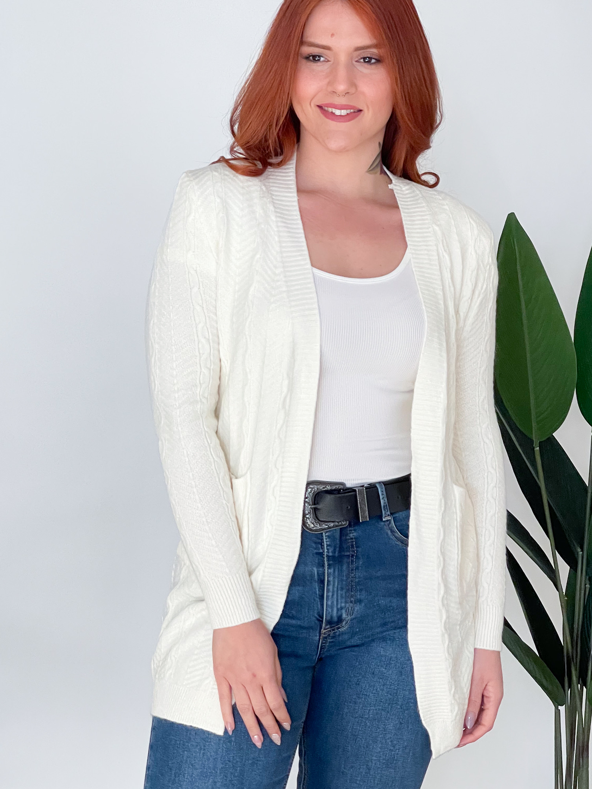 Cárdigan spandex mujer texturas diseño Ada 6