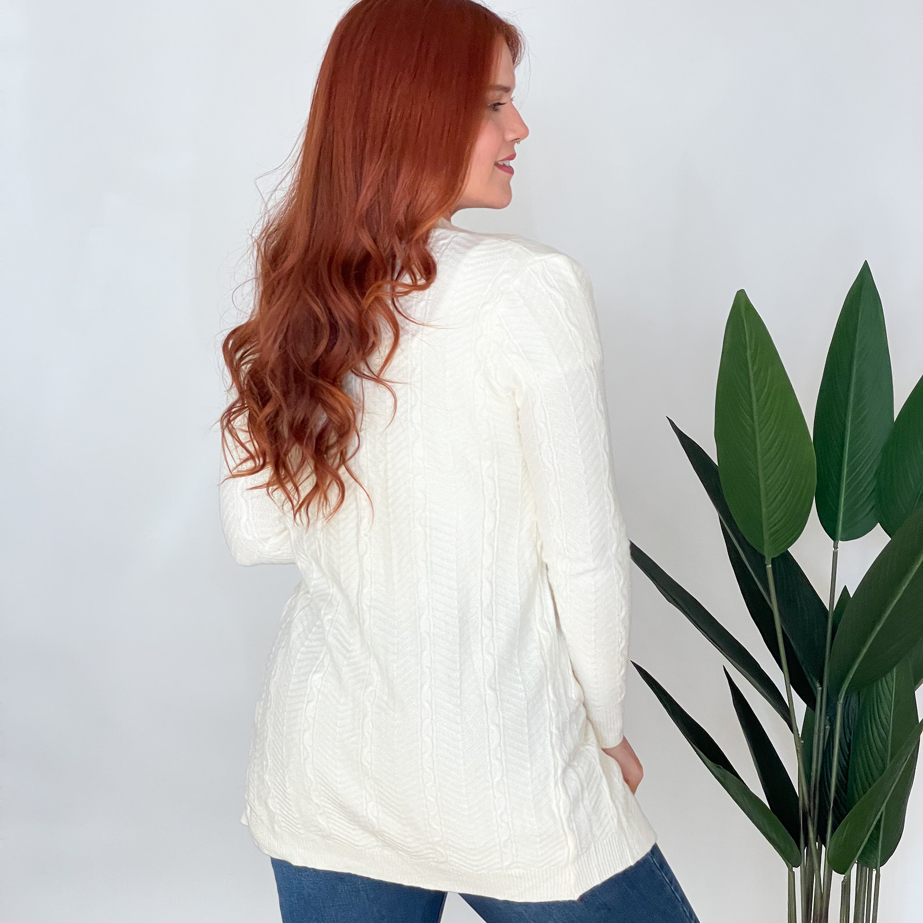 Cárdigan spandex mujer texturas diseño Ada 8