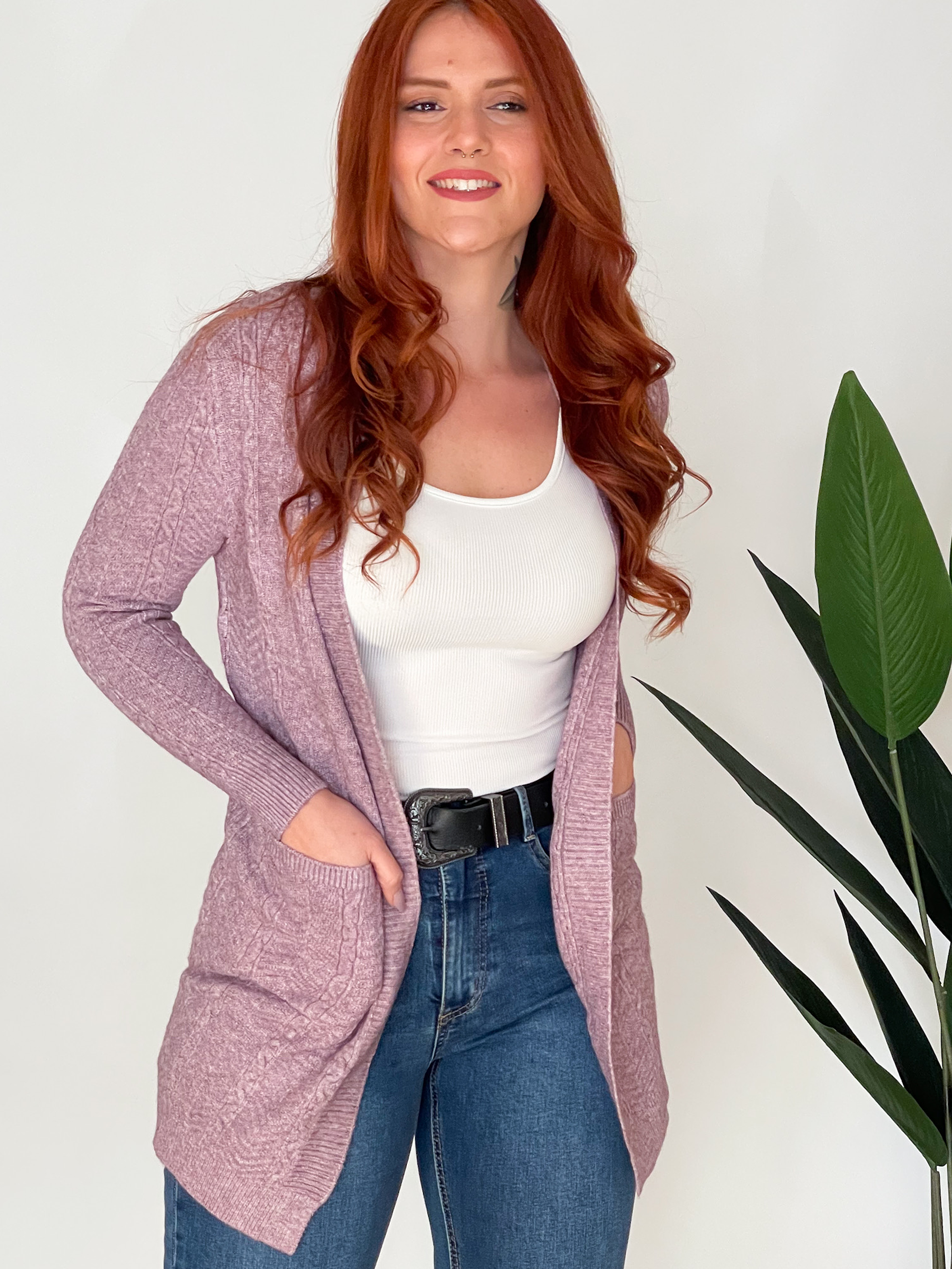 Cárdigan spandex mujer texturas diseño Ada 12