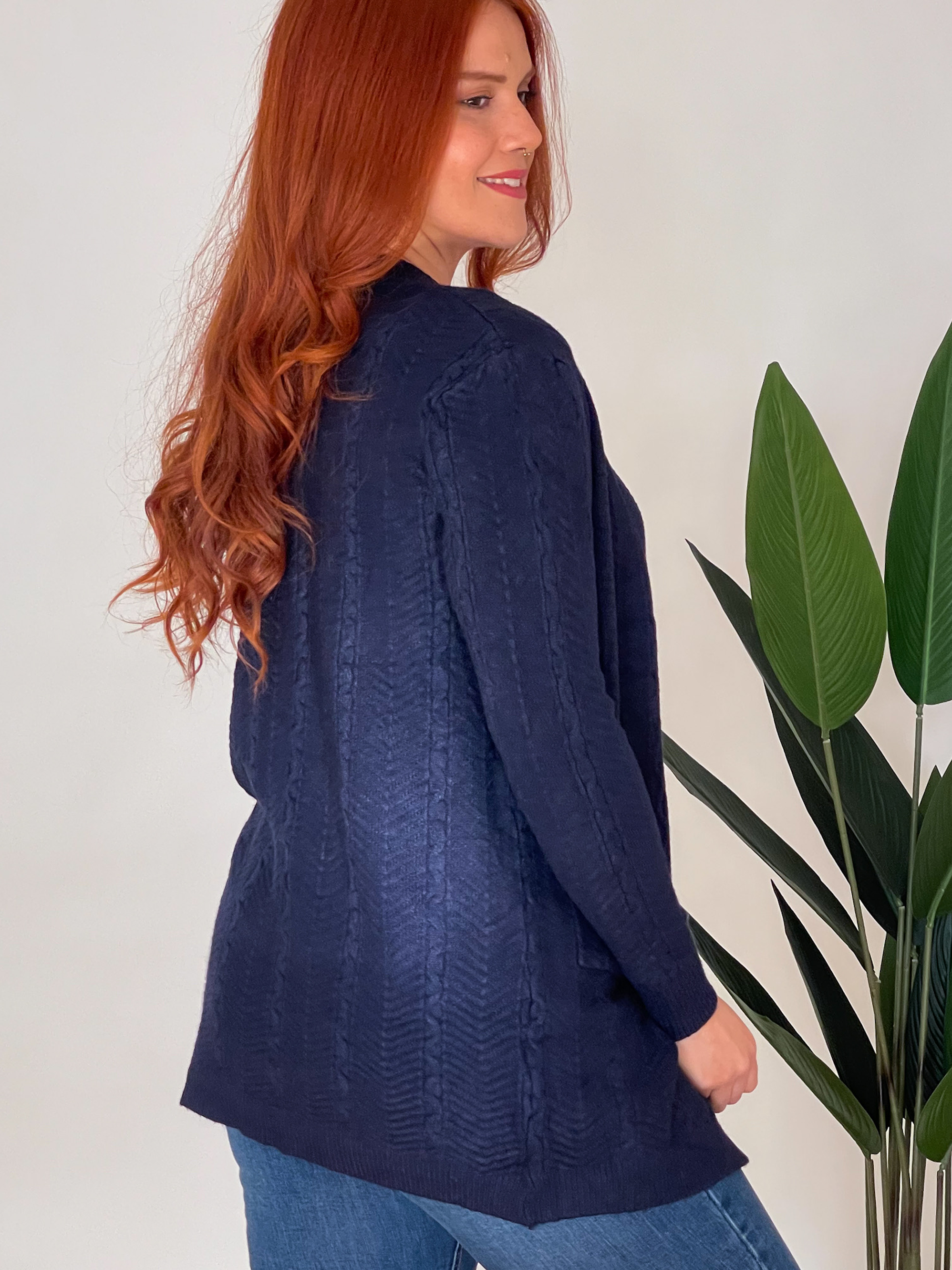 Cárdigan spandex mujer texturas diseño Ada 16