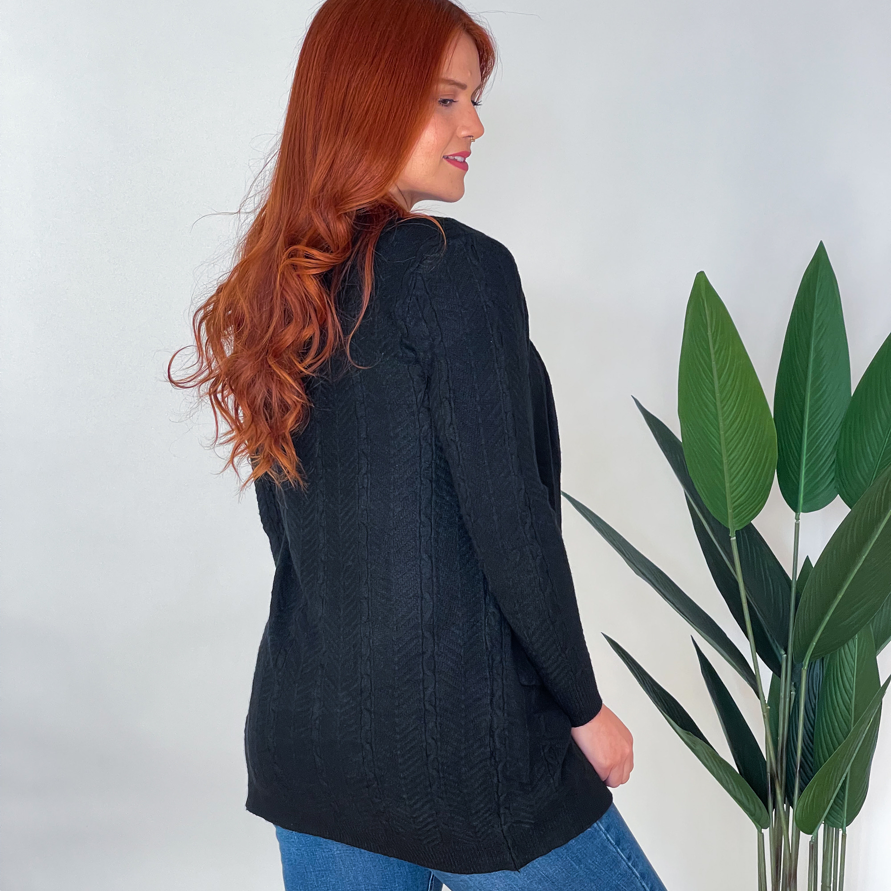 Cárdigan spandex mujer texturas diseño Ada 20