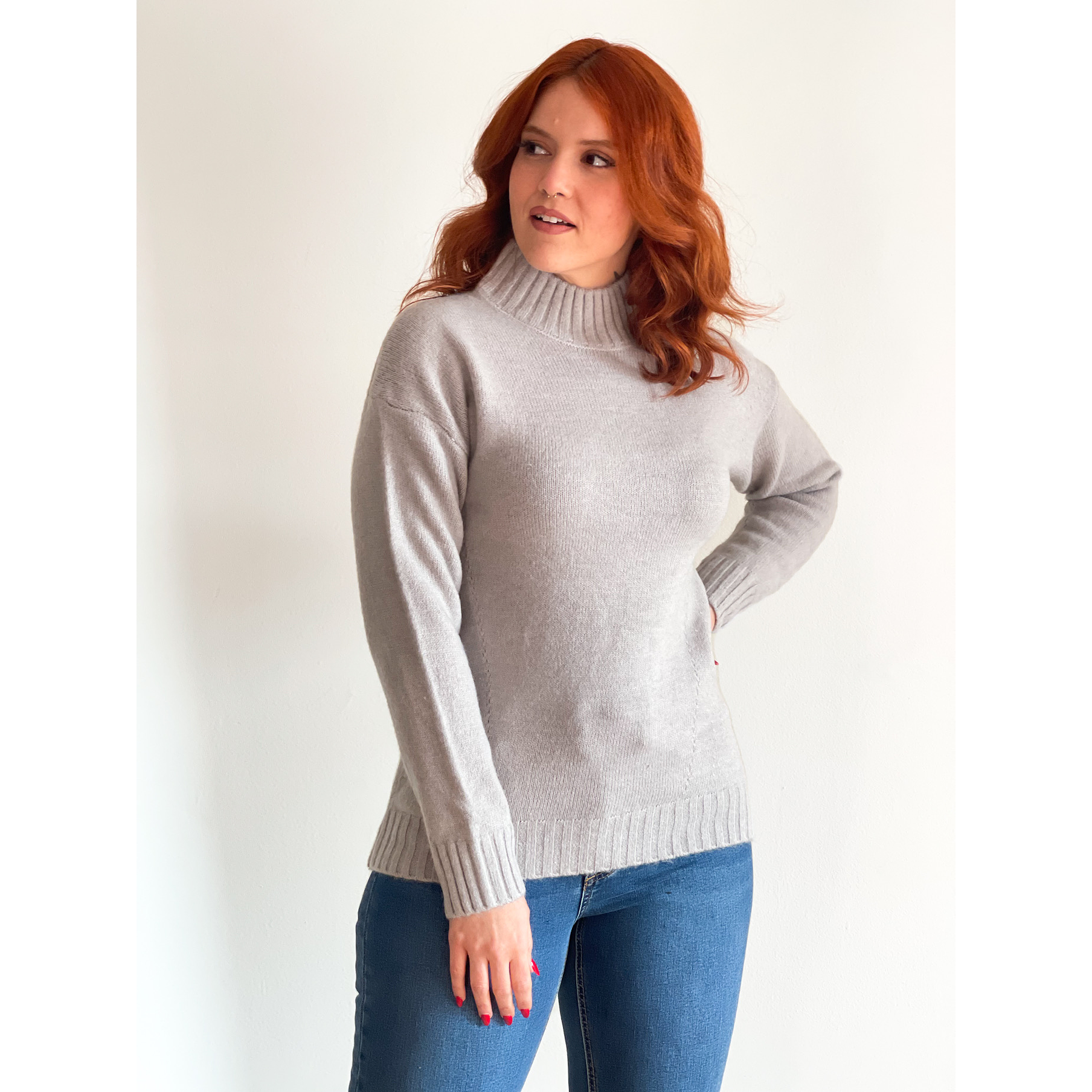 Sweater Vintage mujer curvy colores diseño Mara  2