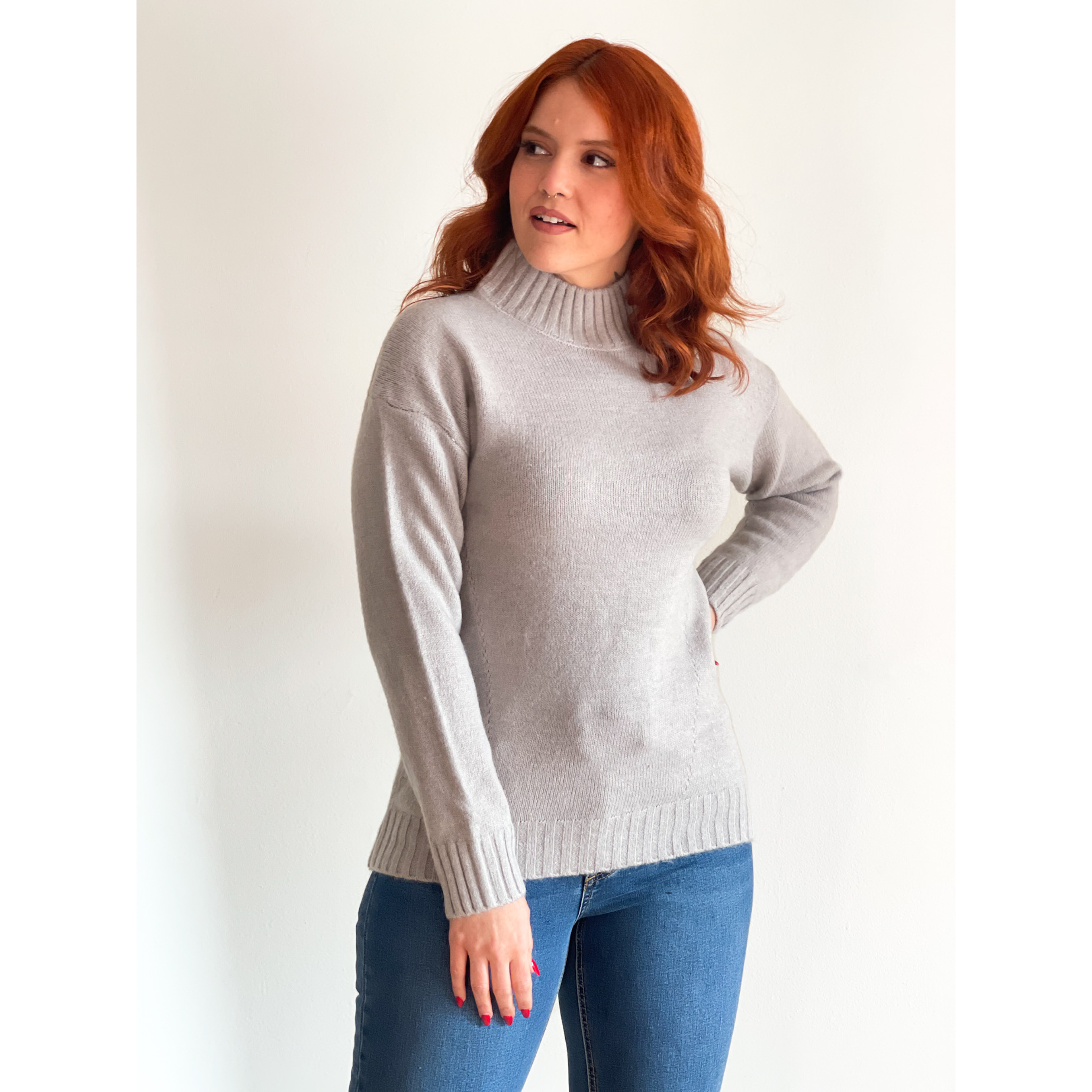 Sweater Vintage mujer curvy colores diseño Mara  2