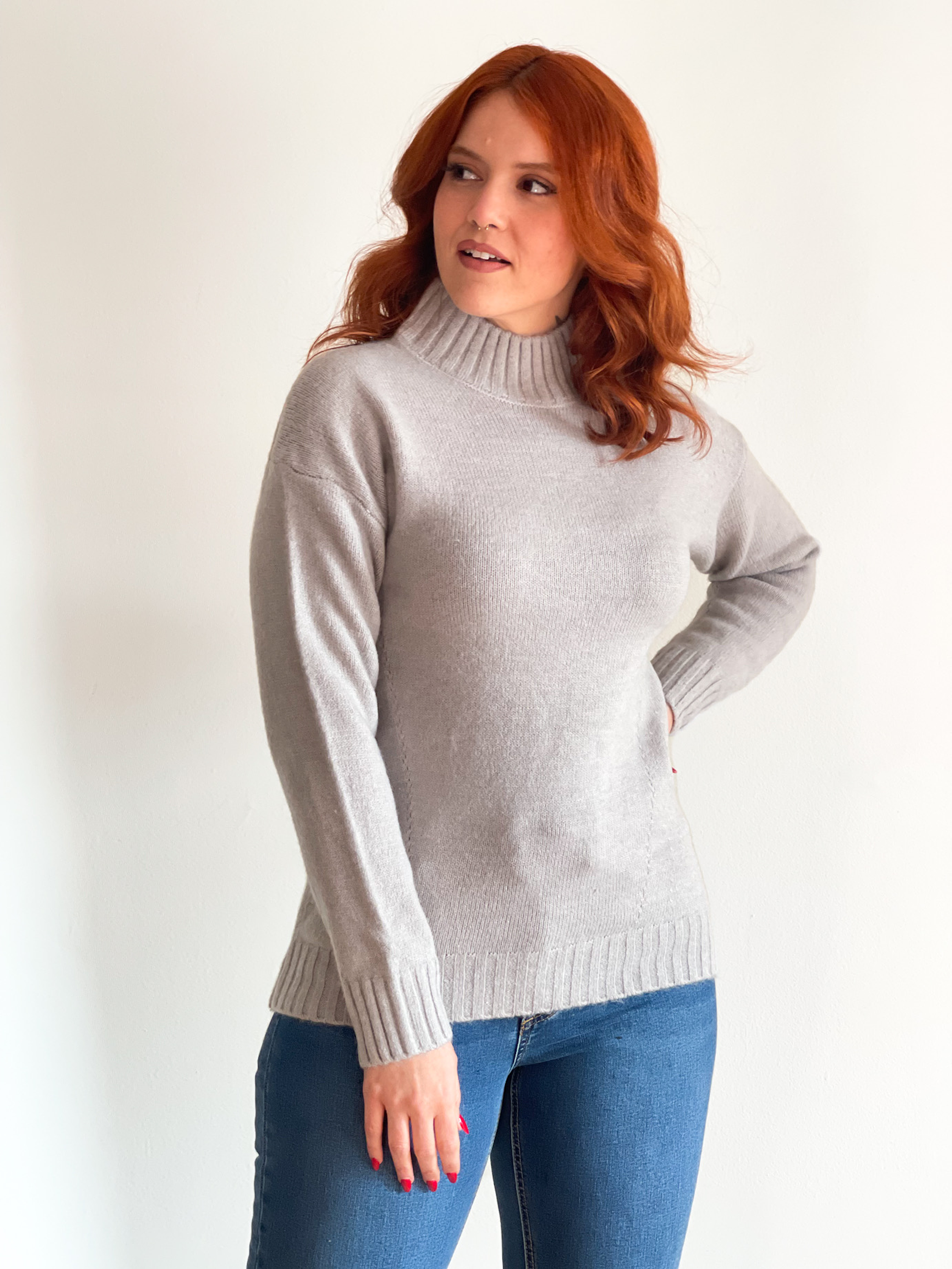 Sweater Vintage mujer curvy colores diseño Mara  2