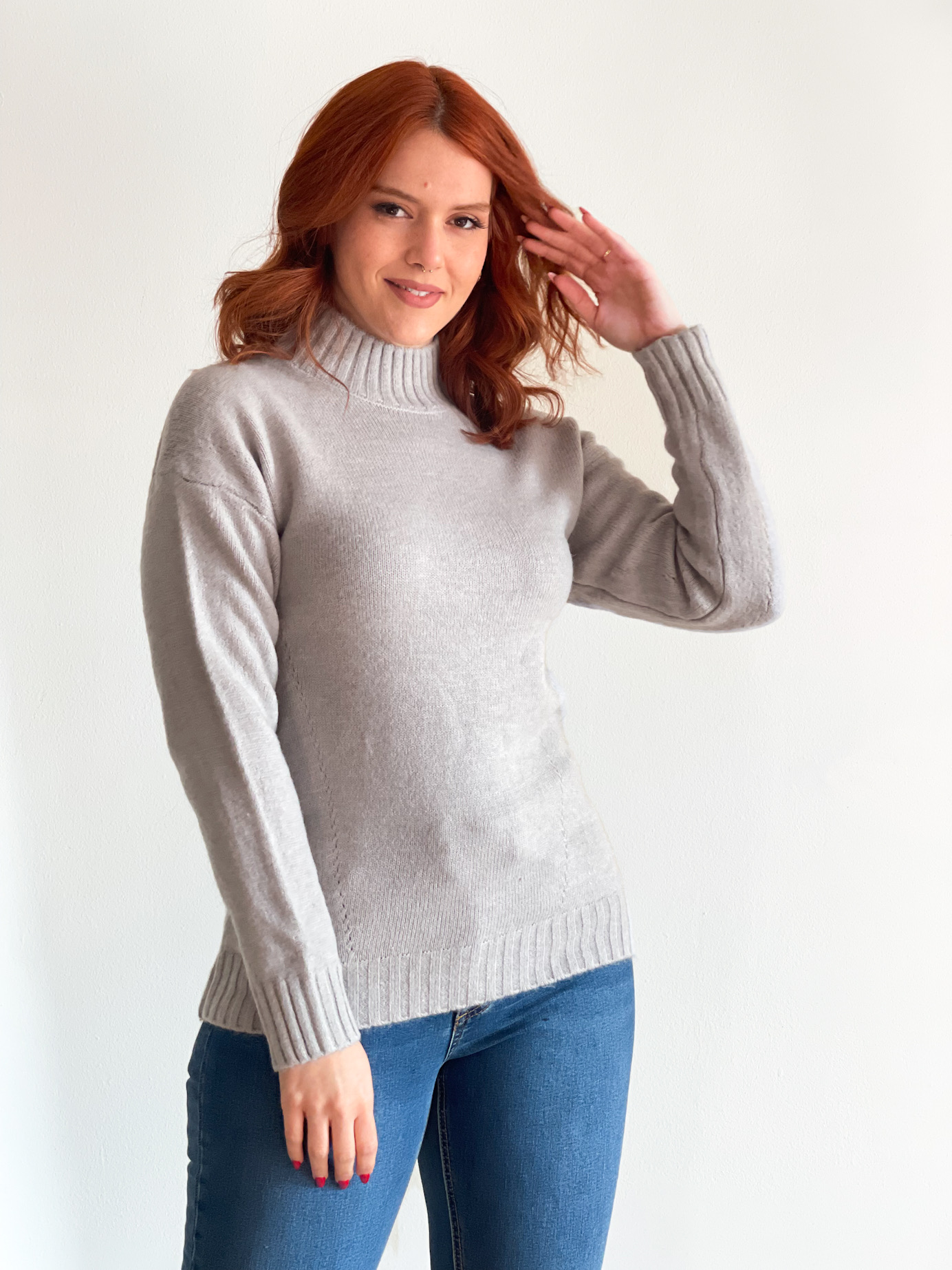 Sweater Vintage mujer curvy colores diseño Mara