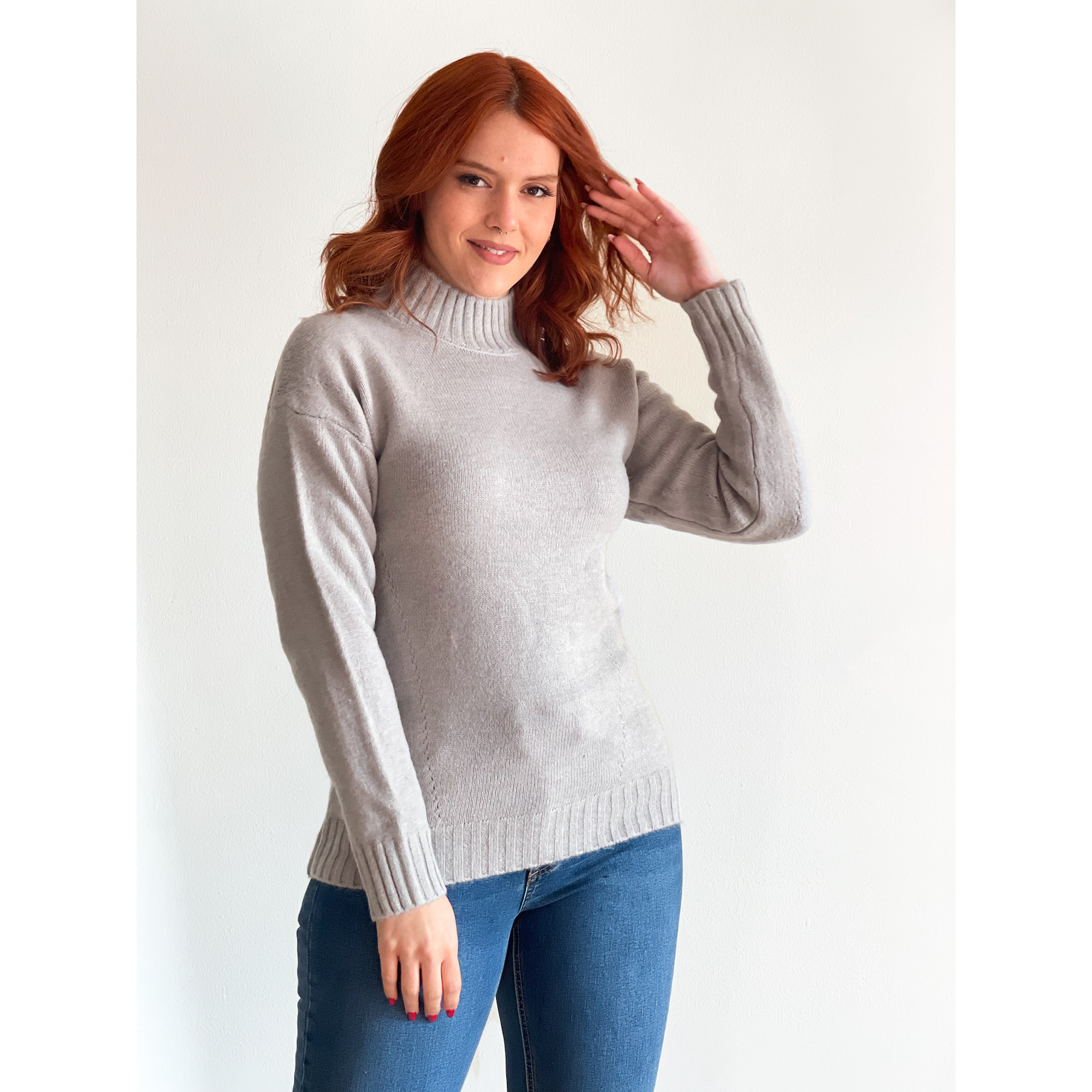 Sweater Vintage mujer curvy colores diseño Mara  3