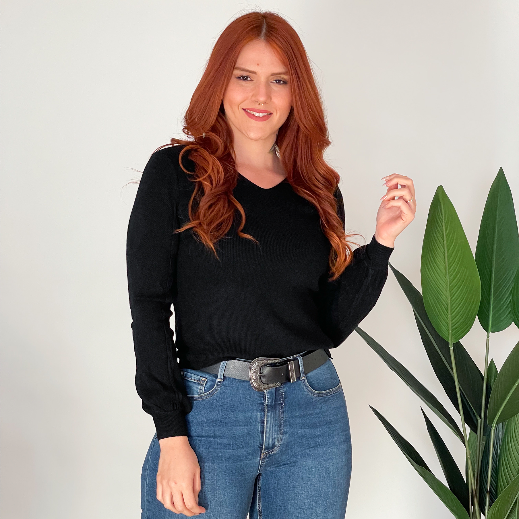 Sweater básico colores mujer diseño Eva  1