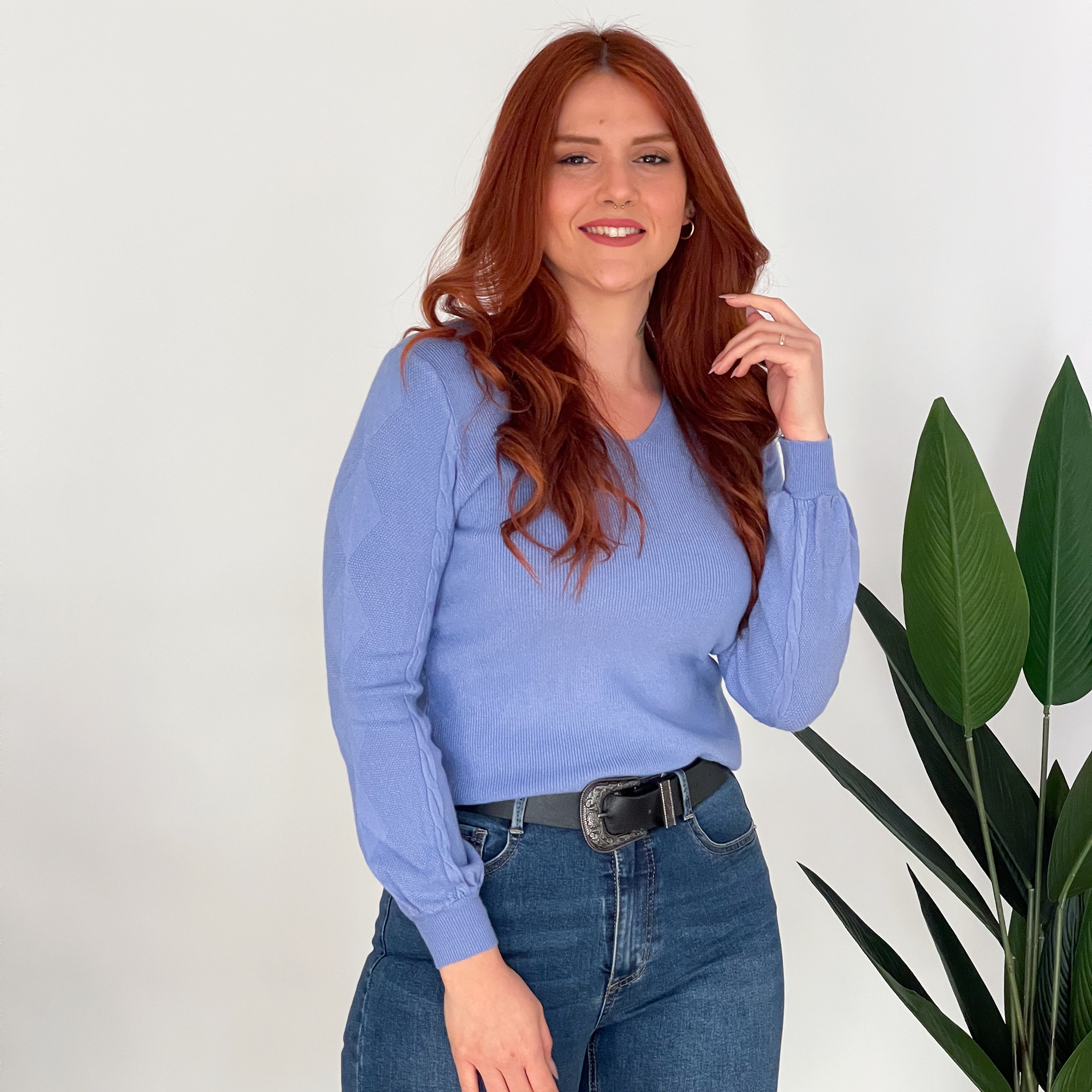 Sweater básico colores mujer diseño Eva  5