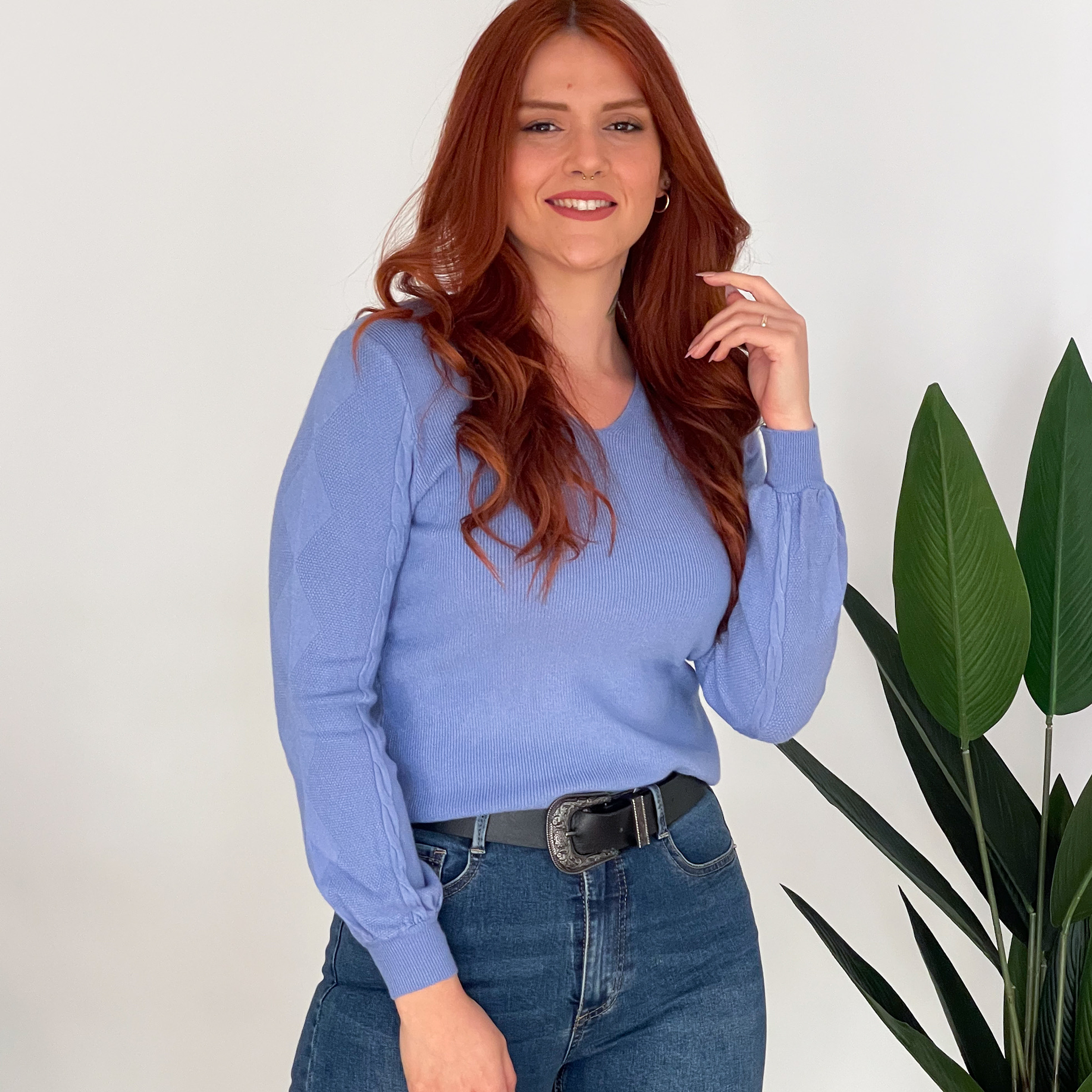 Sweater básico colores mujer diseño Eva  14