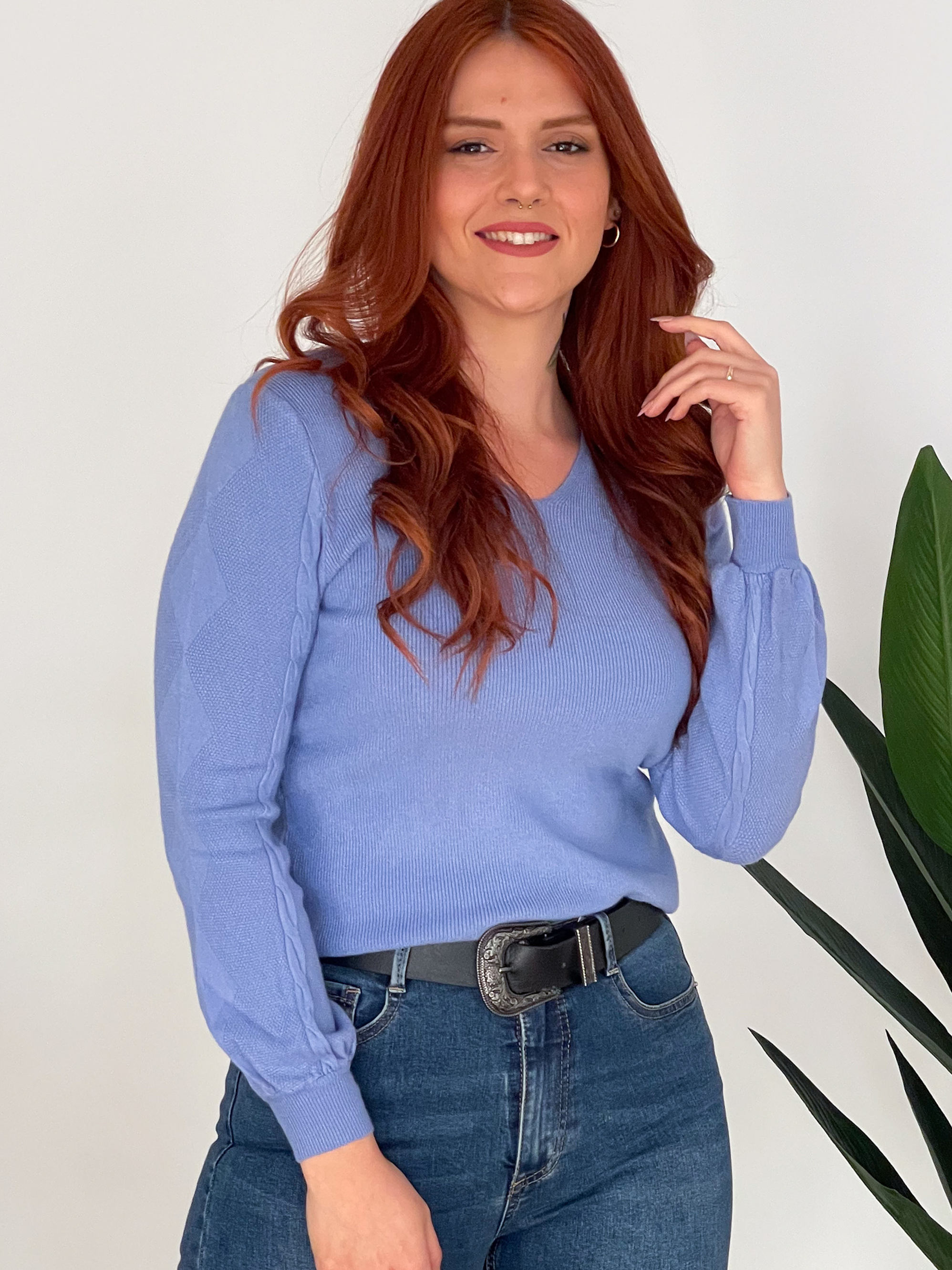 Sweater básico colores mujer diseño Eva  14