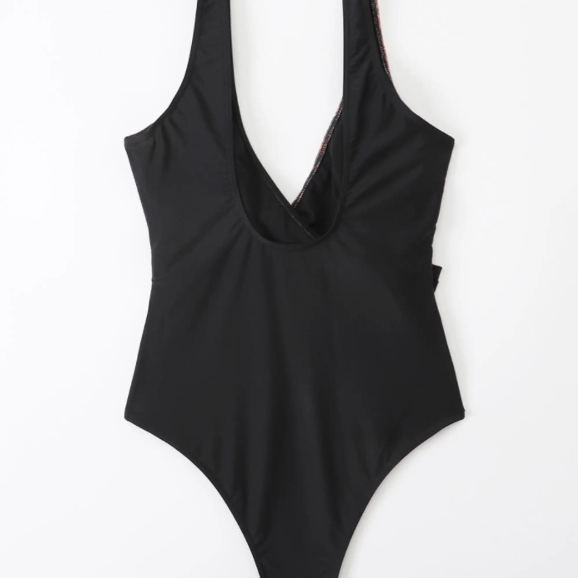 Traje de baño cruzado Snake negro 4