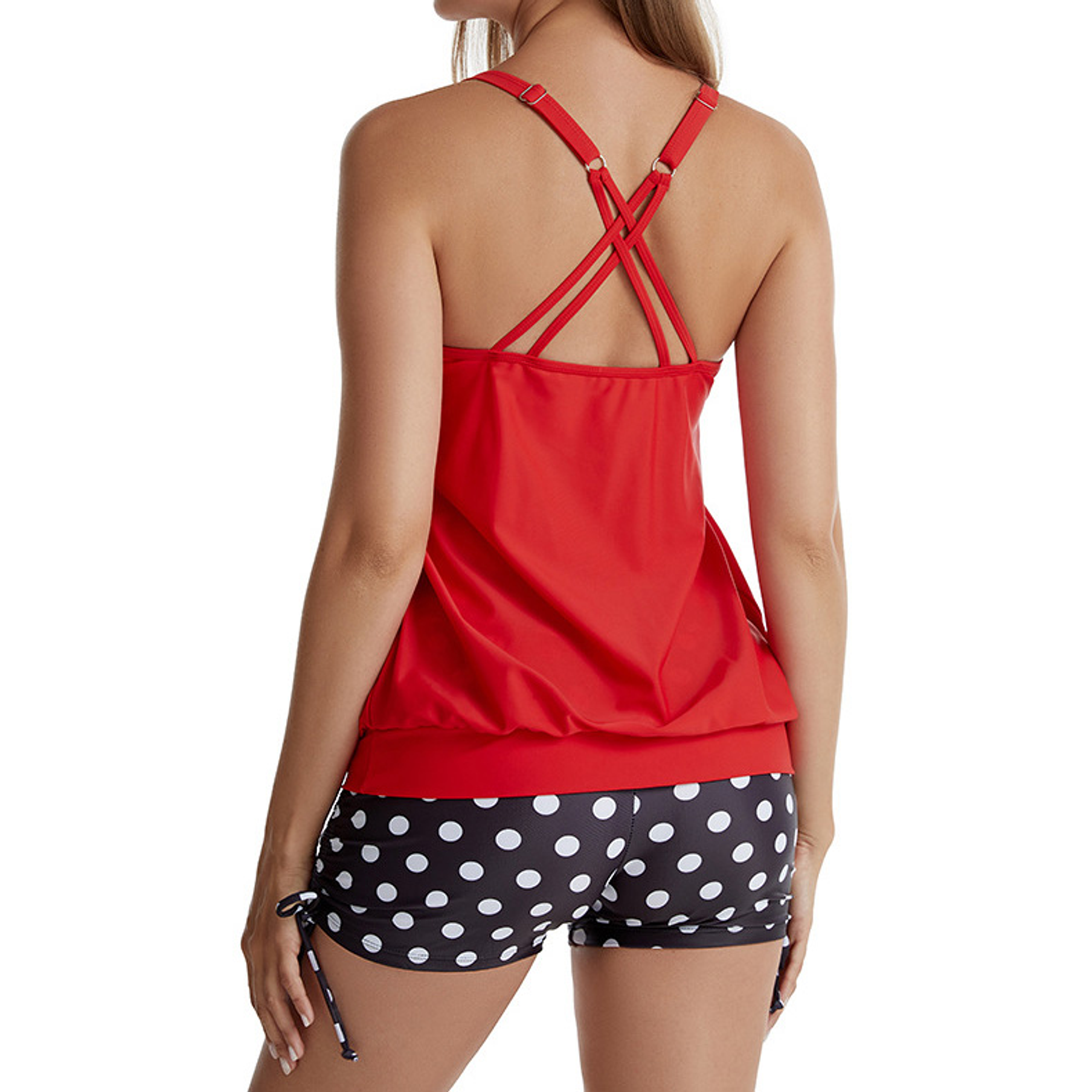 Tankini tiro alto sport Black Retro 2