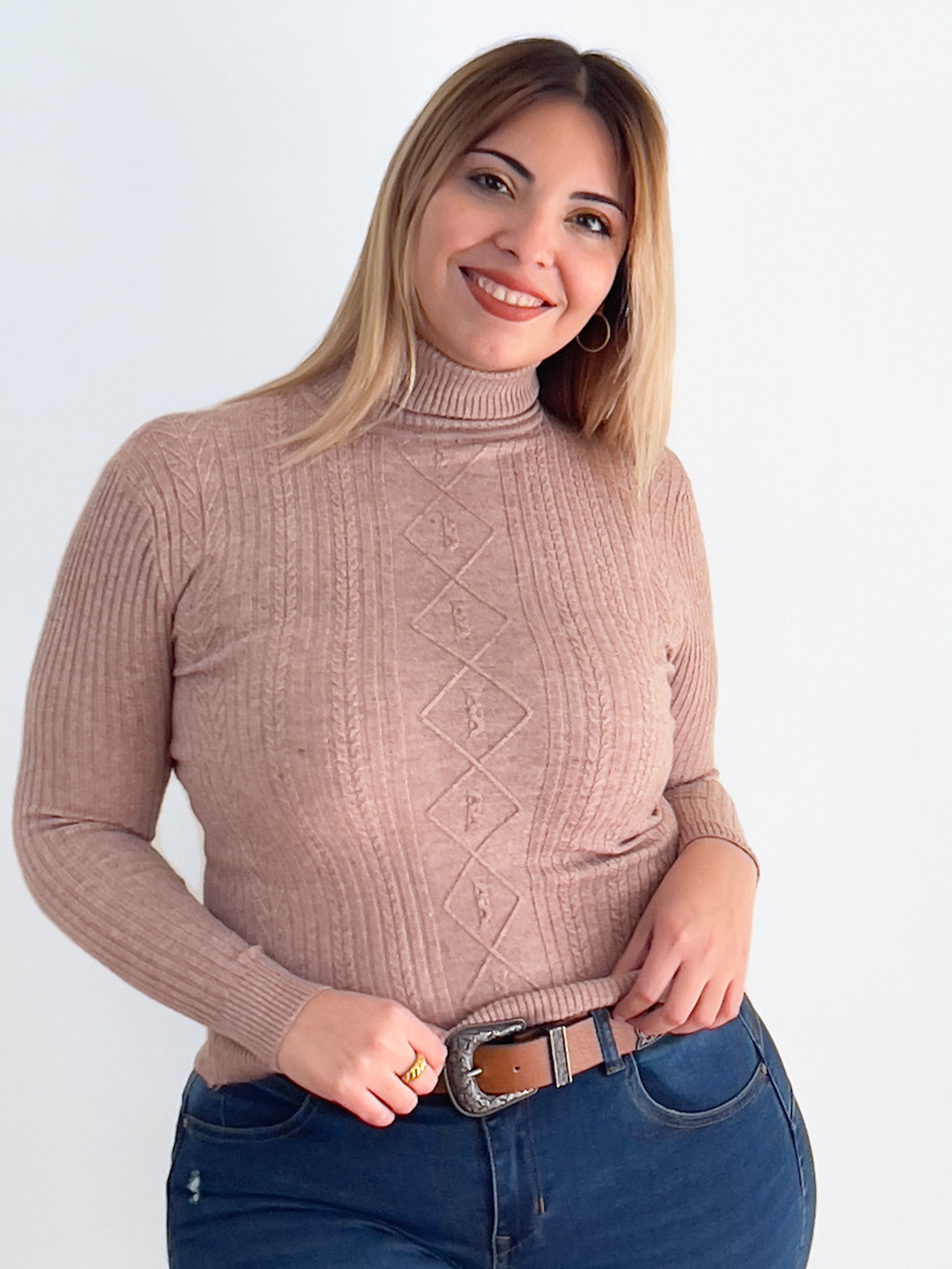 Beatle mujer Trenzas Rombos colores 7