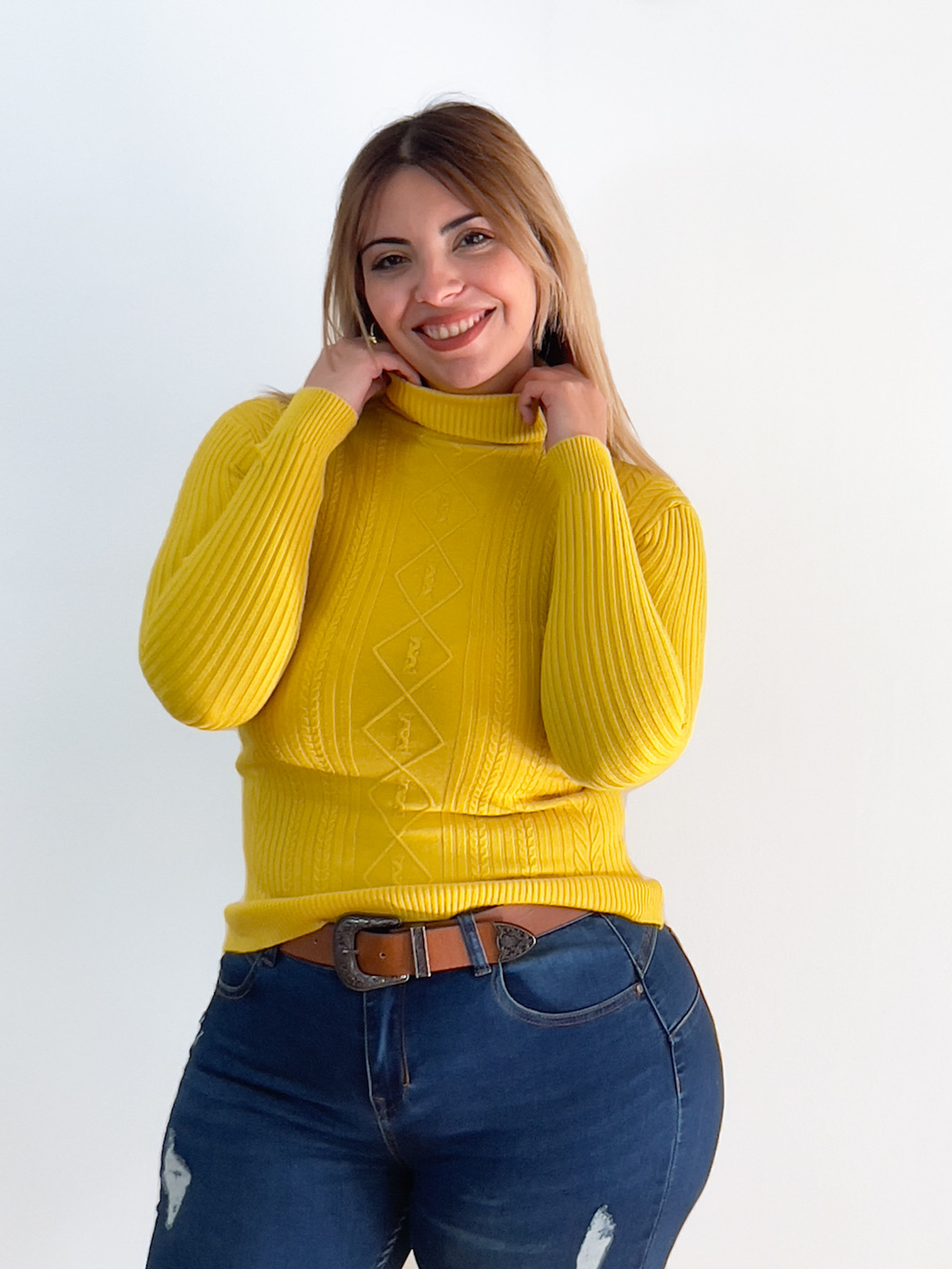 Beatle mujer Trenzas Rombos colores 12