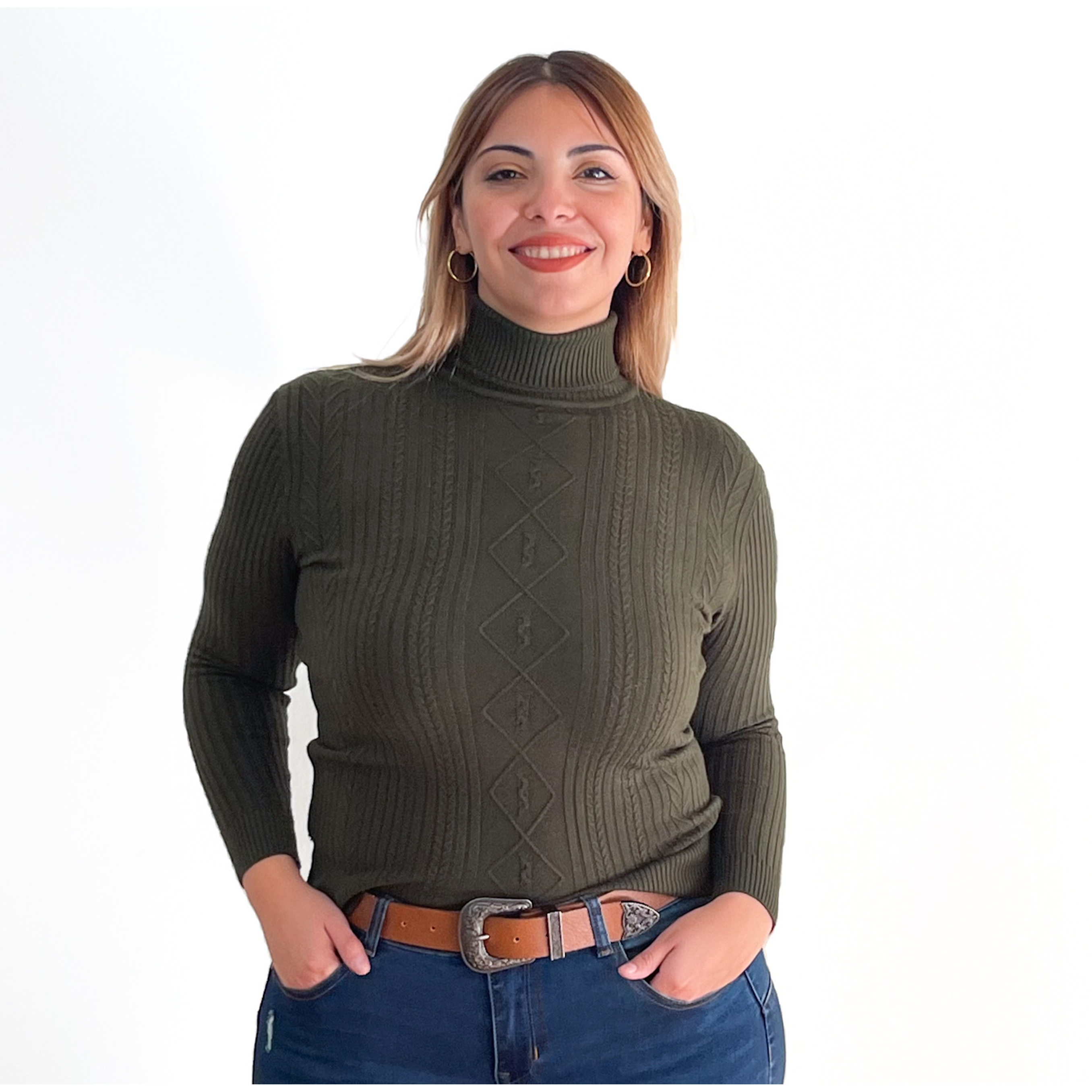 Beatle mujer Trenzas Rombos colores 19