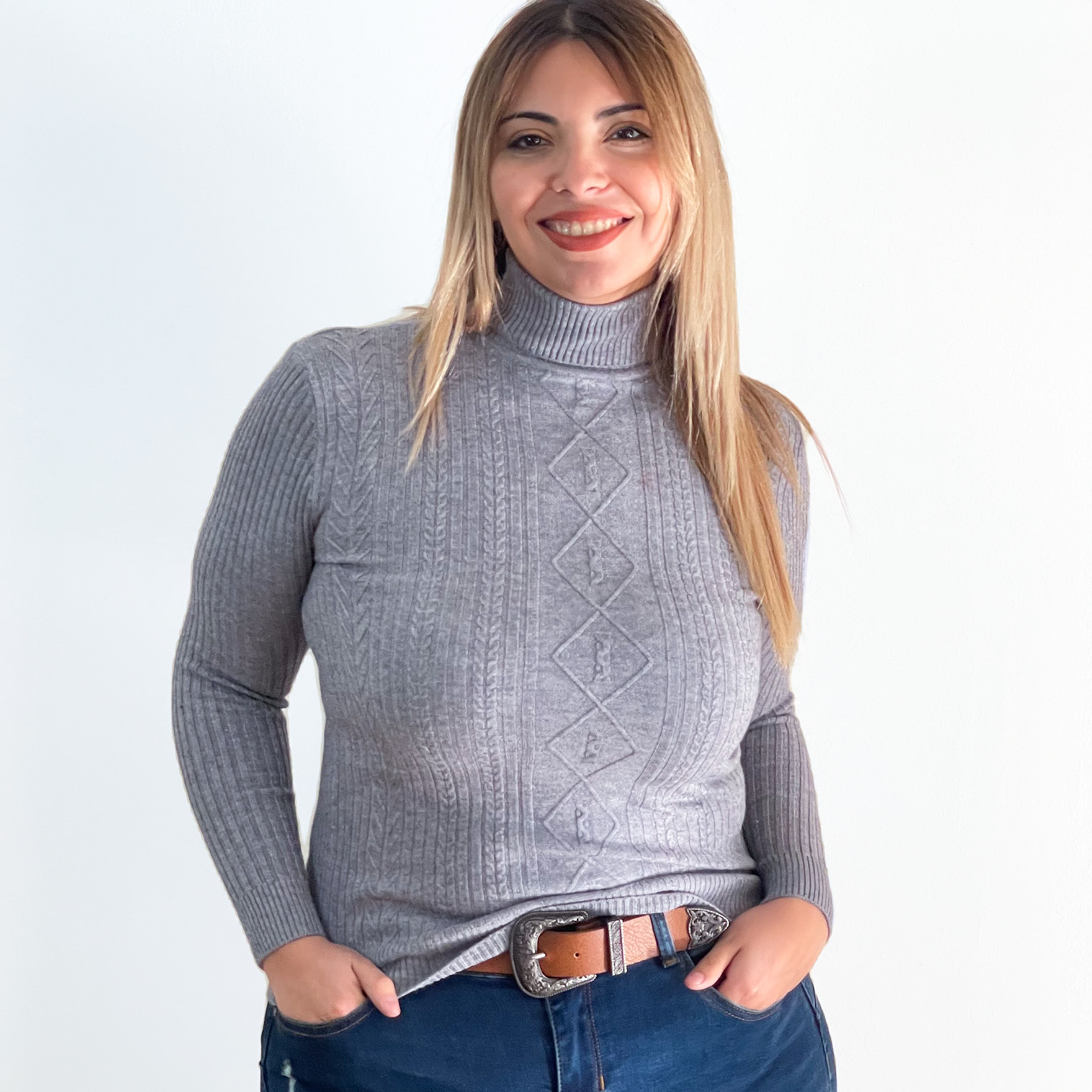 Beatle mujer Trenzas Rombos colores 22