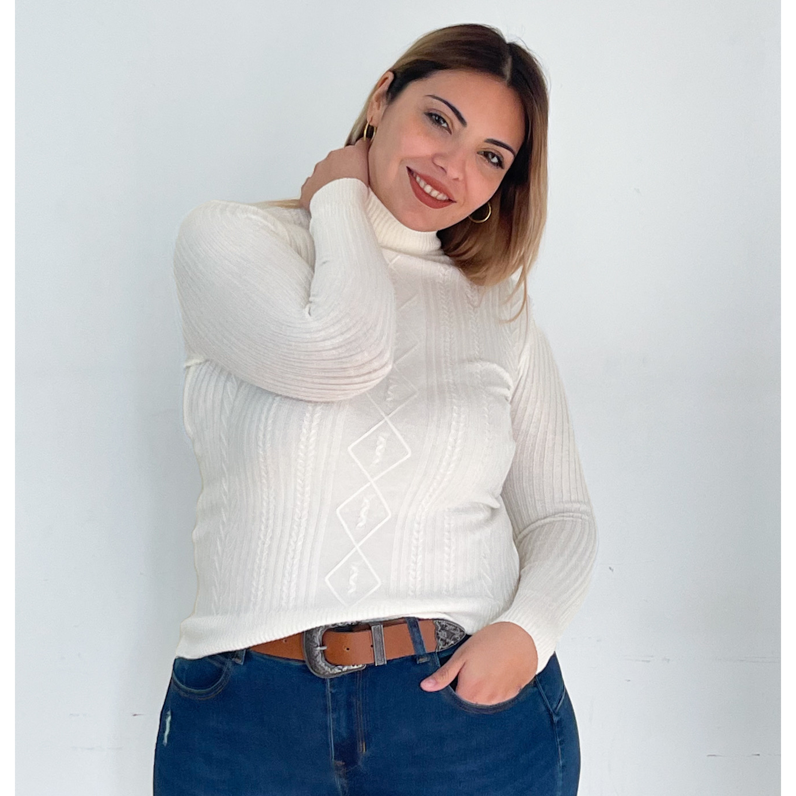 Beatle mujer Trenzas Rombos colores 25