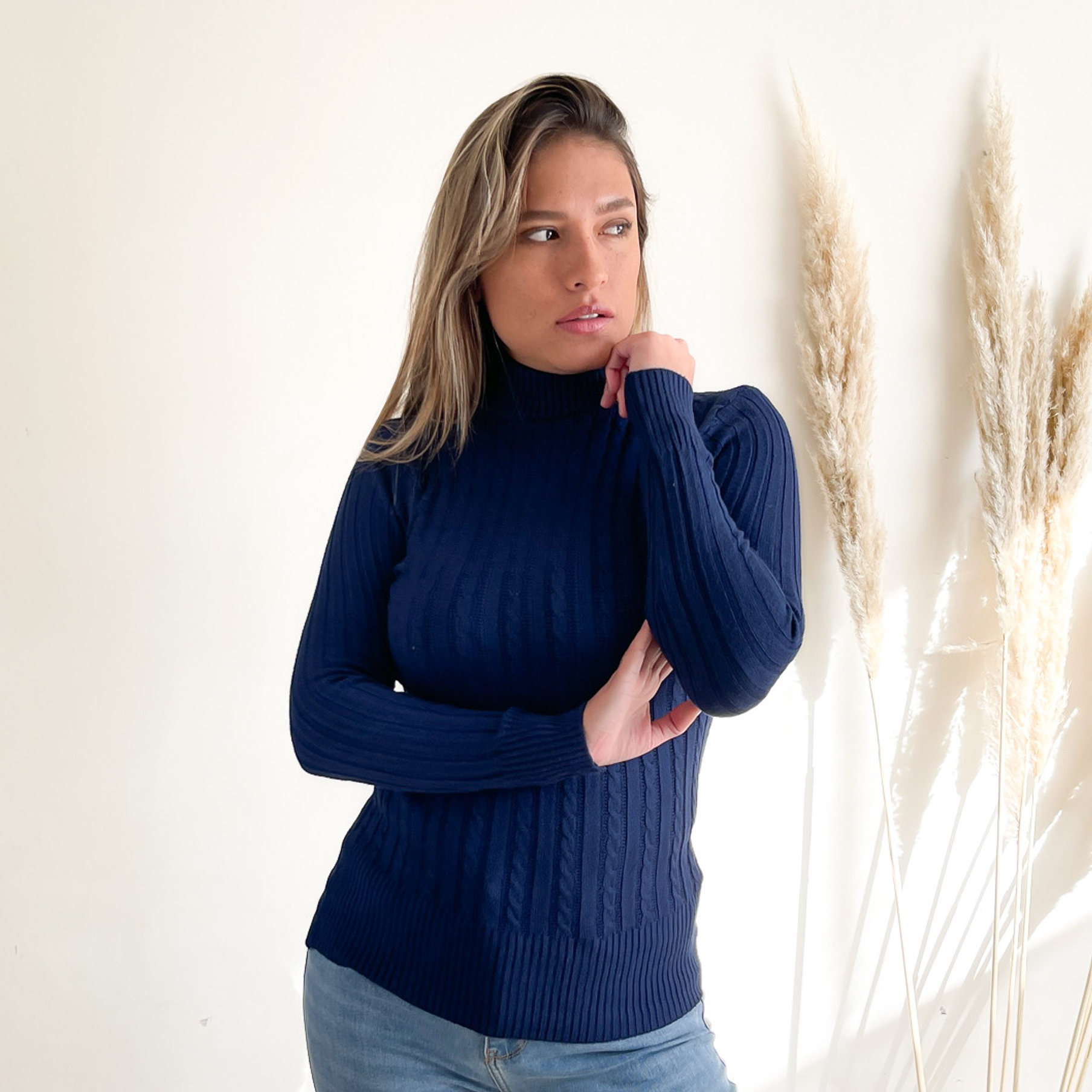 Beatle invierno mujer básico trenzado colores 18