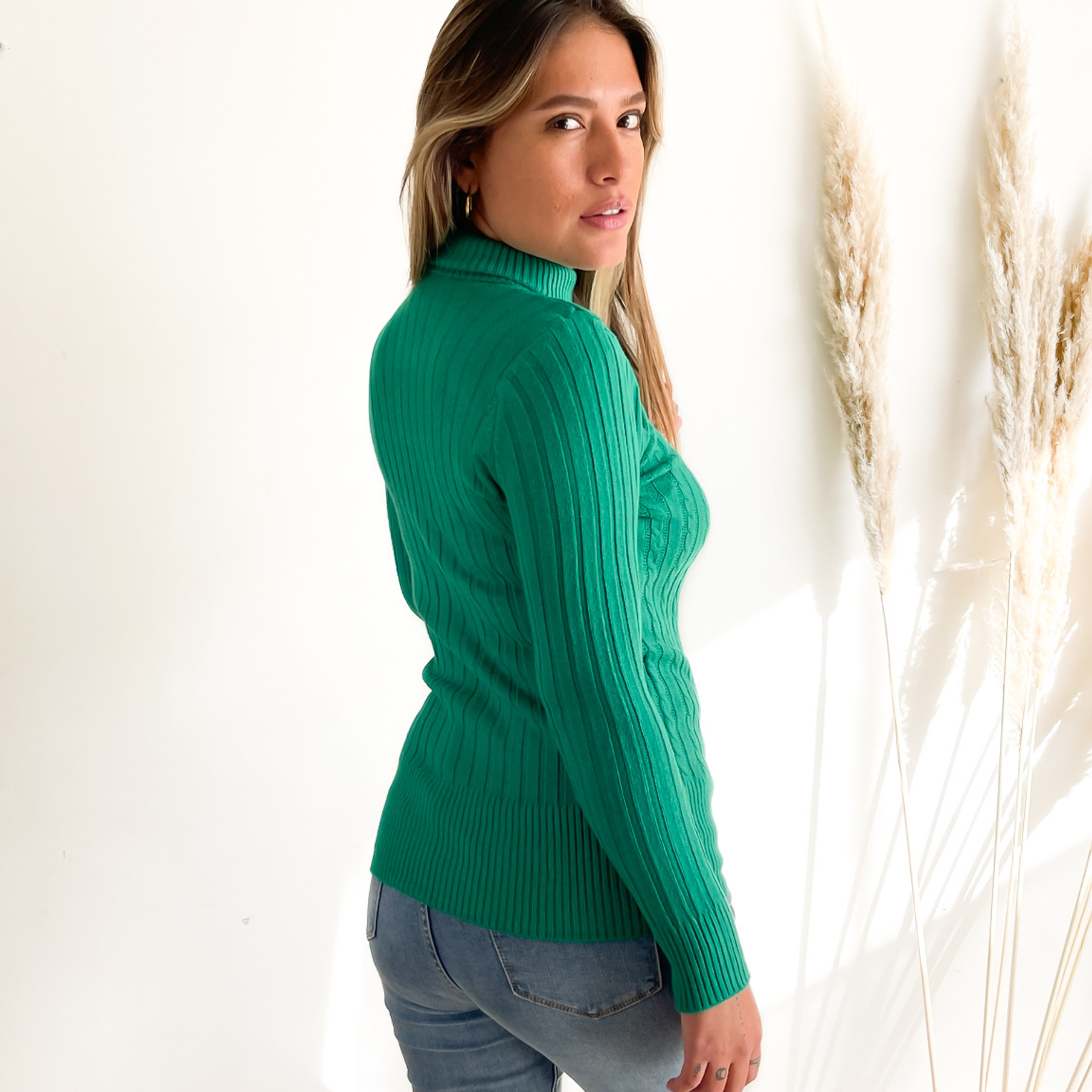 Beatle invierno mujer básico trenzado colores 22