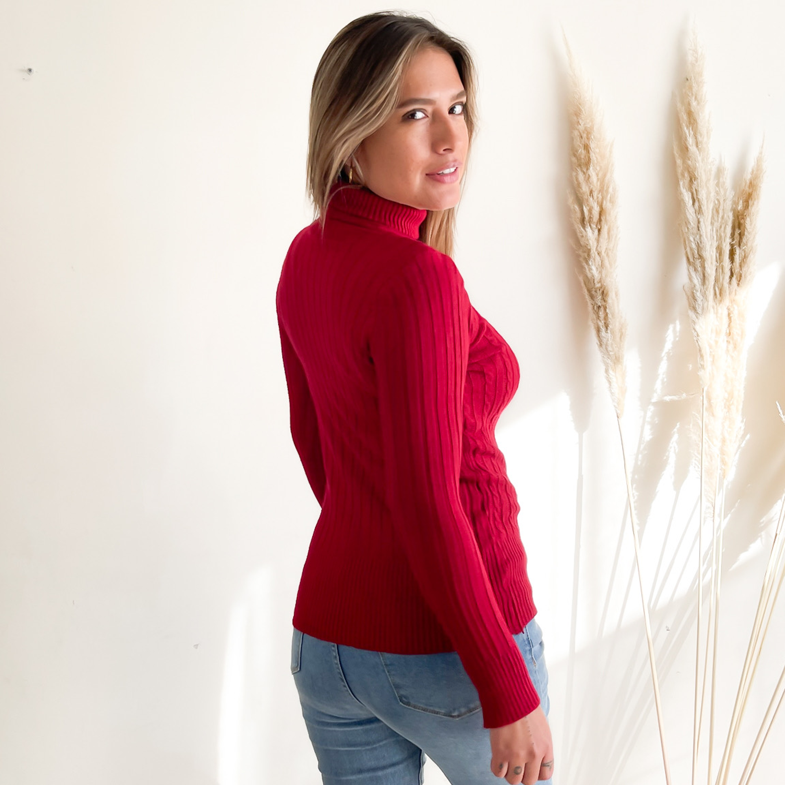 Beatle invierno mujer básico trenzado colores 14